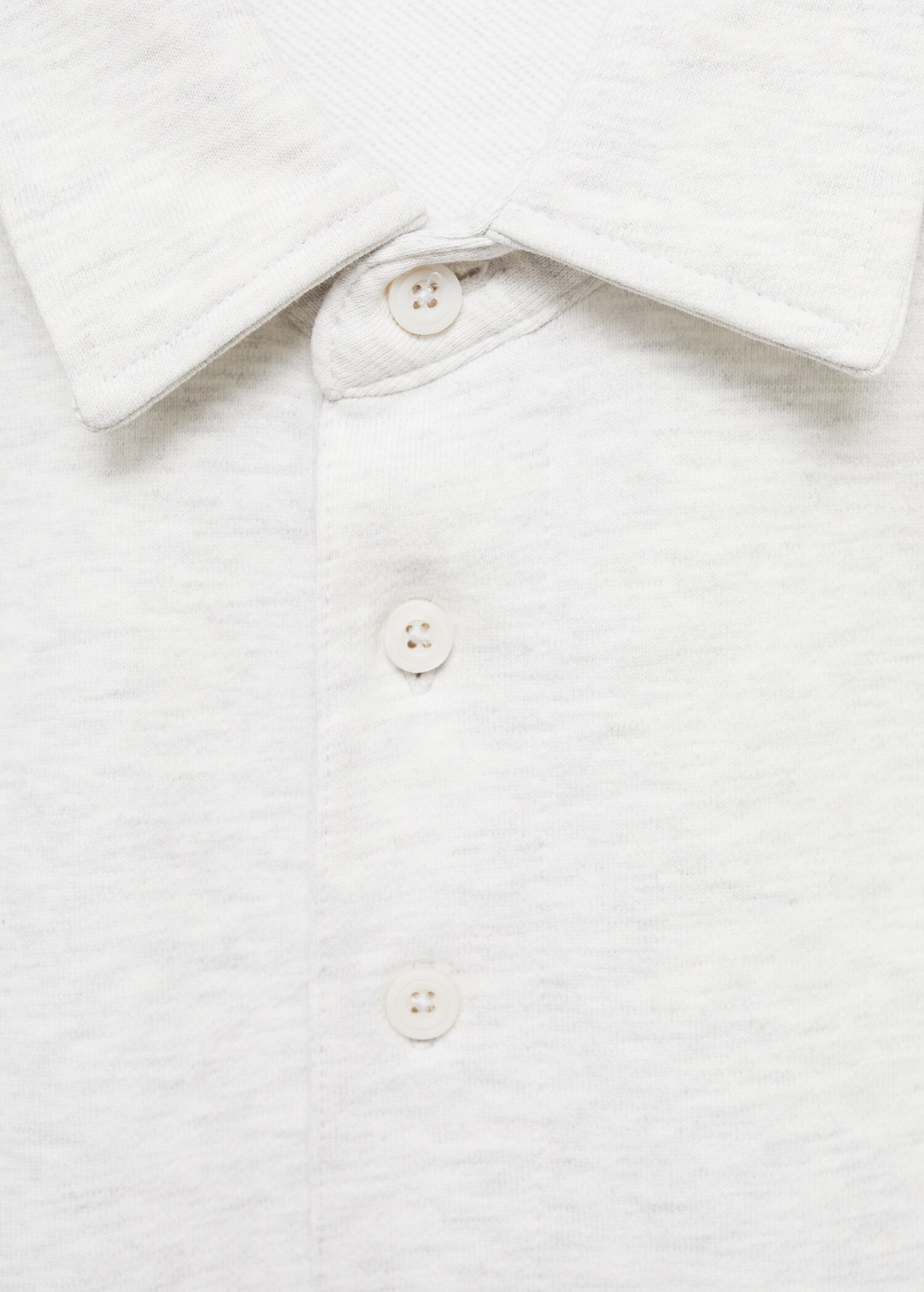 100% cotton polo sweatshirt - Details of the article 8