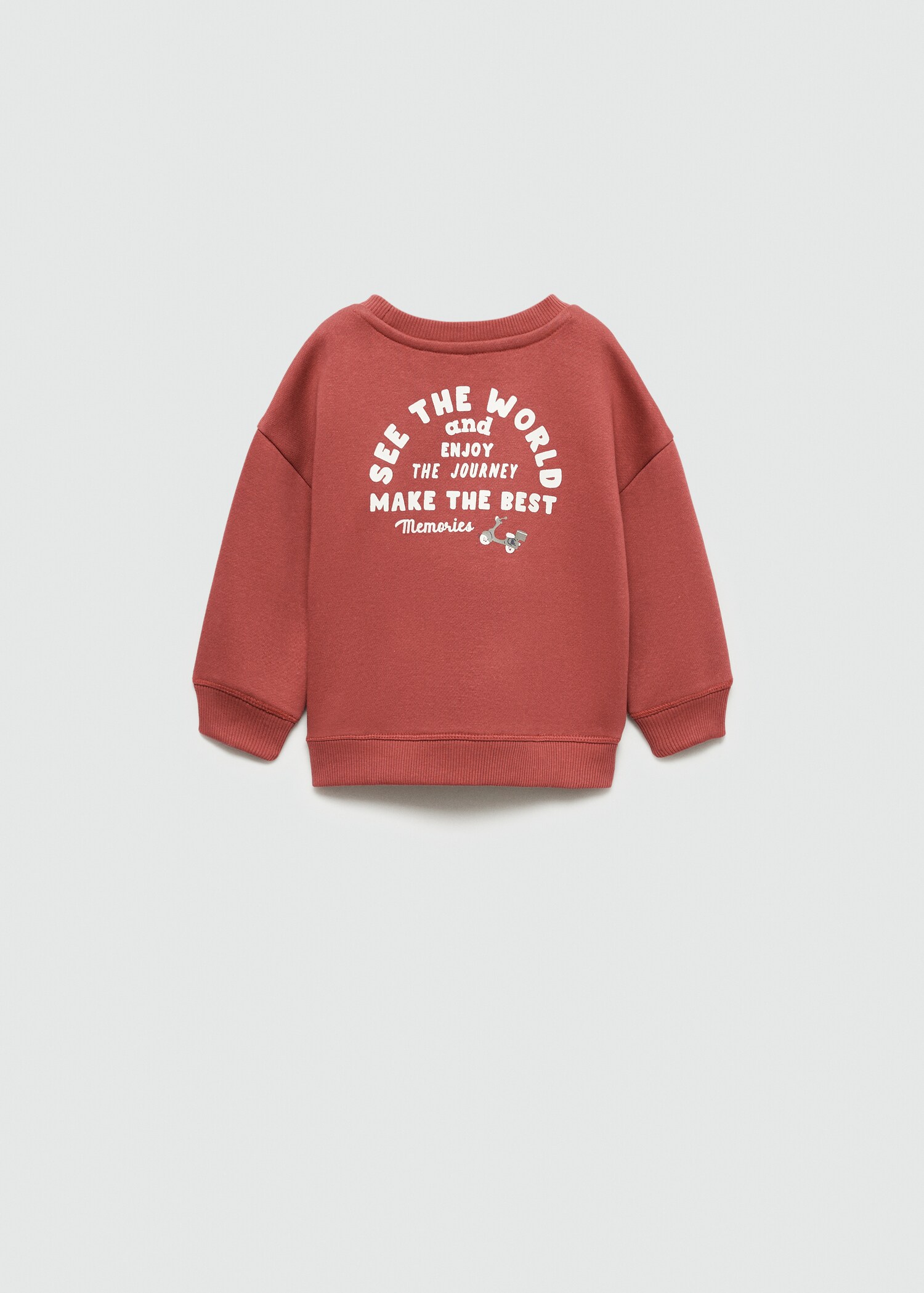 Sweat-shirt imprimé animé - Verso de l’article