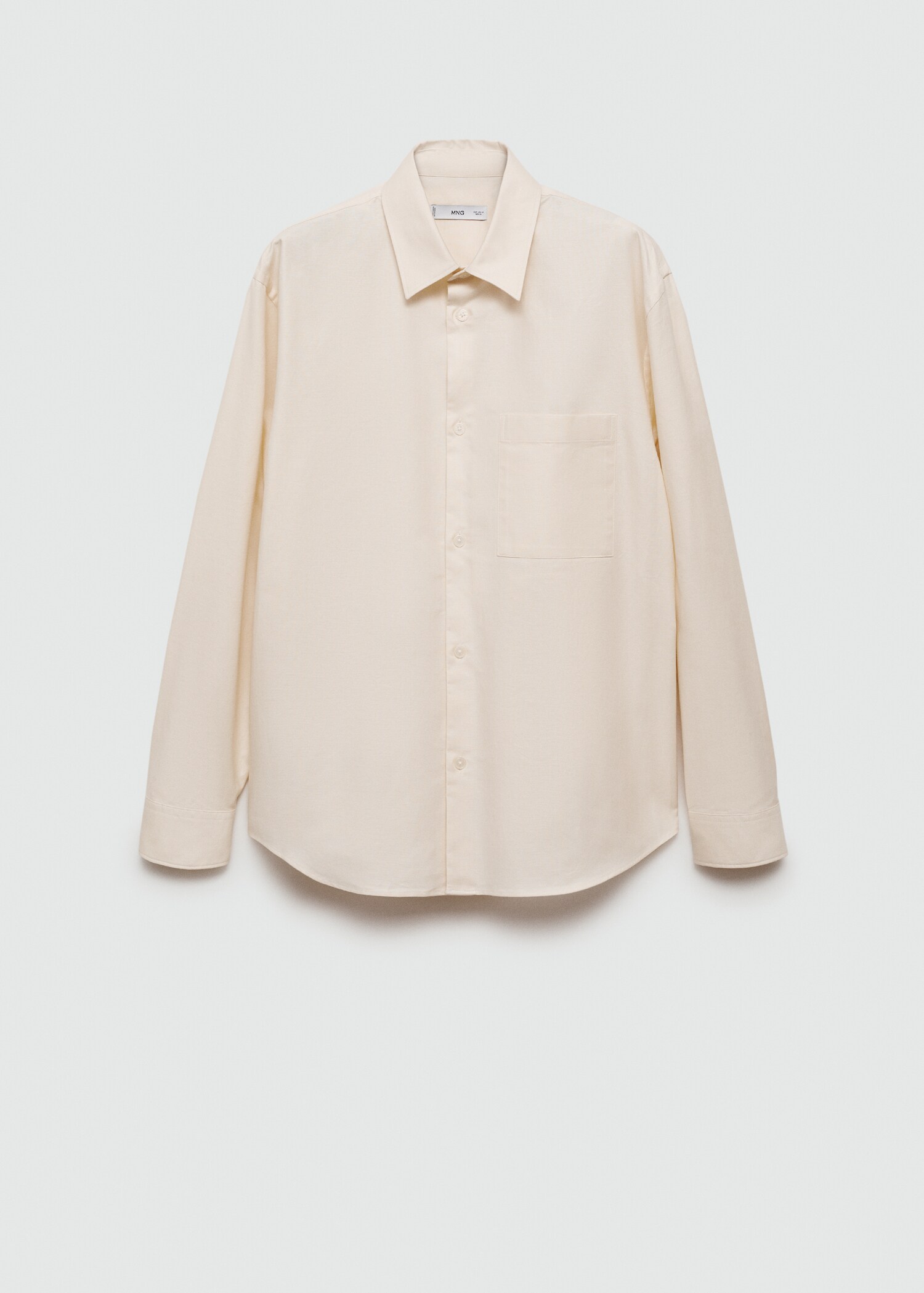 Relaxed-fit Oxford cotton shirt - Article without model