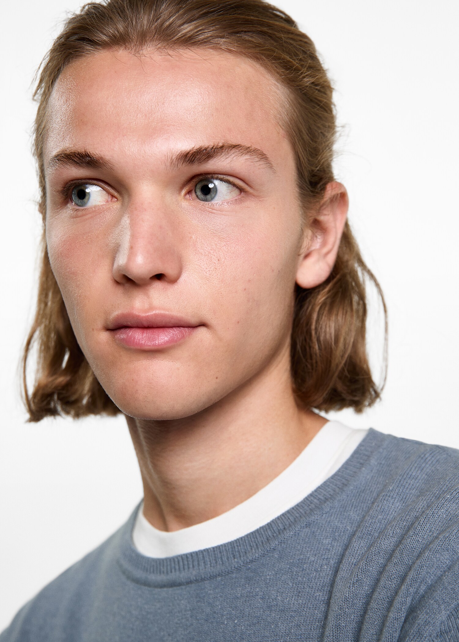 Pull-over maille col rond - Détail de l'article 1