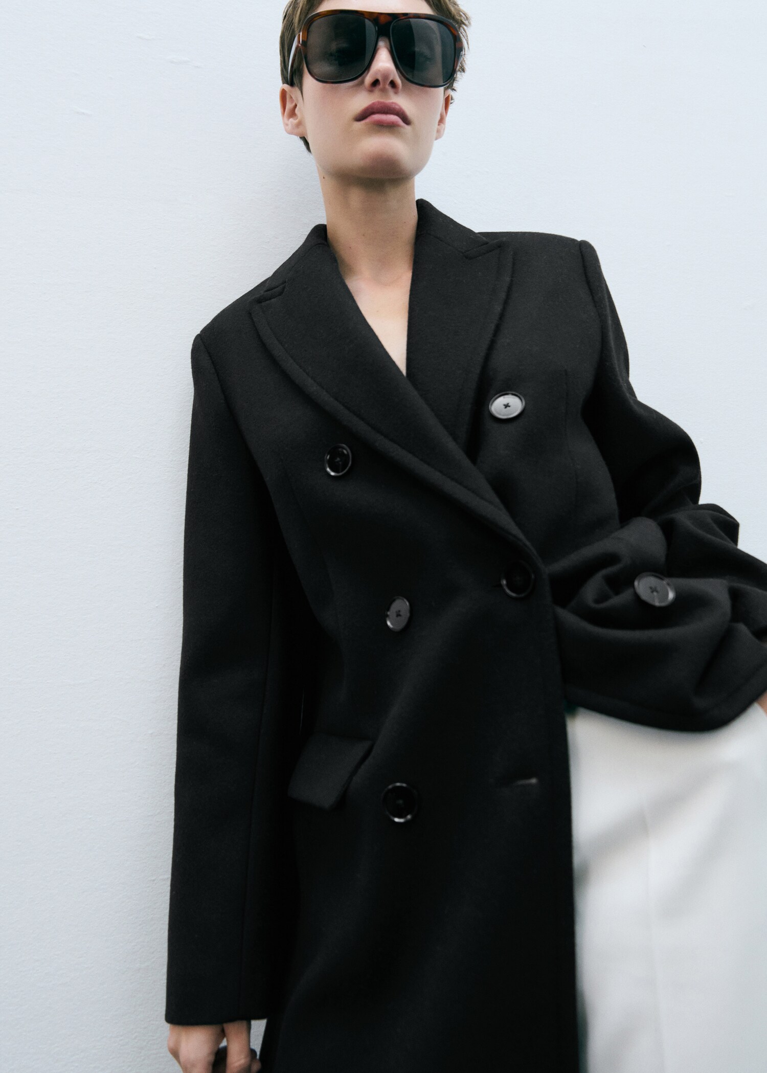 Abrigo lana handmade oversize - Detalle del artículo 7