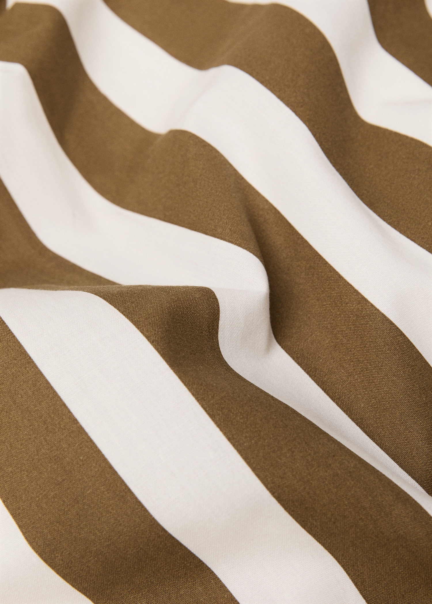 Striped duvet cover for superking bed - Details of the article 2