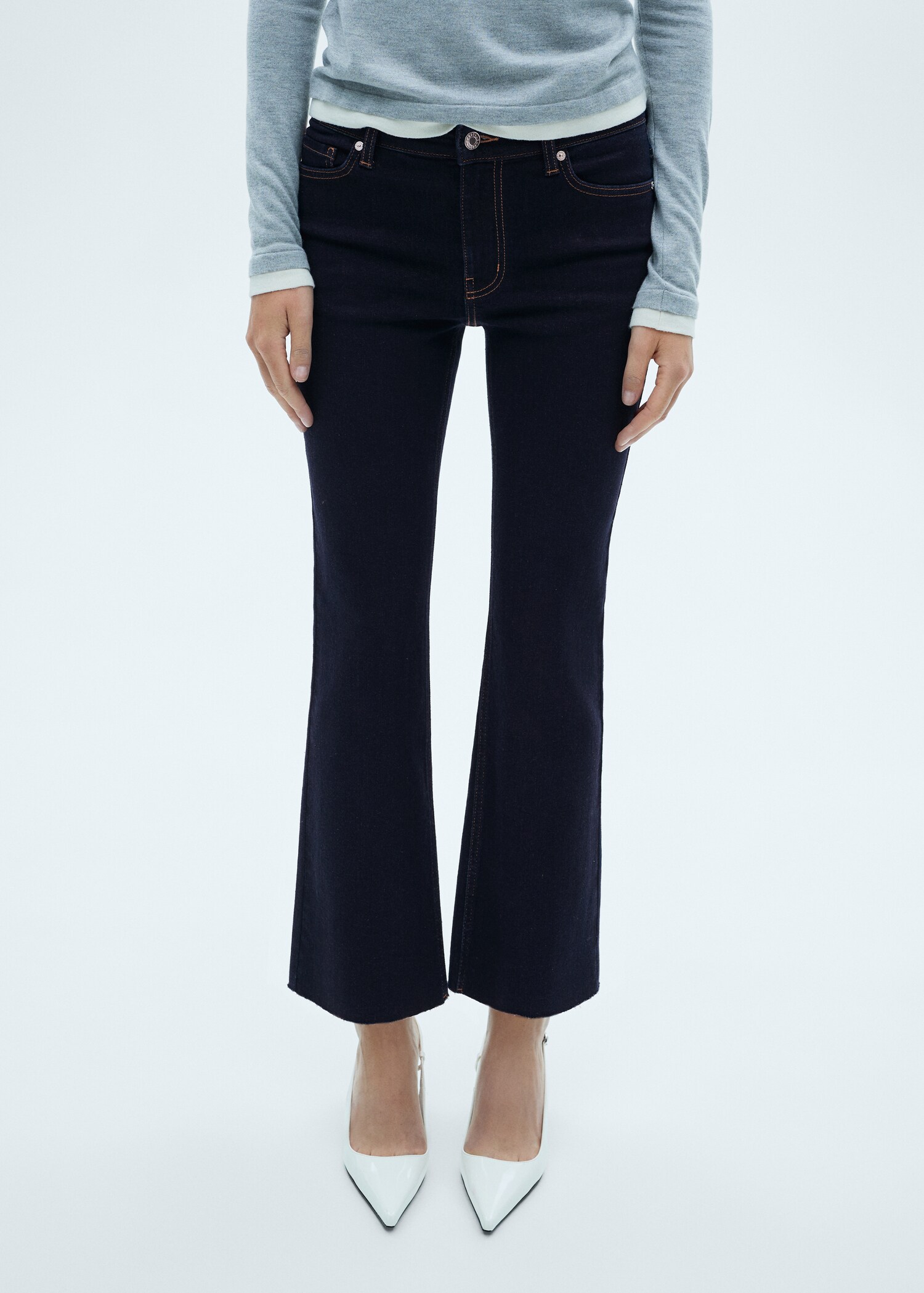 Jean Sienna flare crop rinse wash - Détail de l'article 1