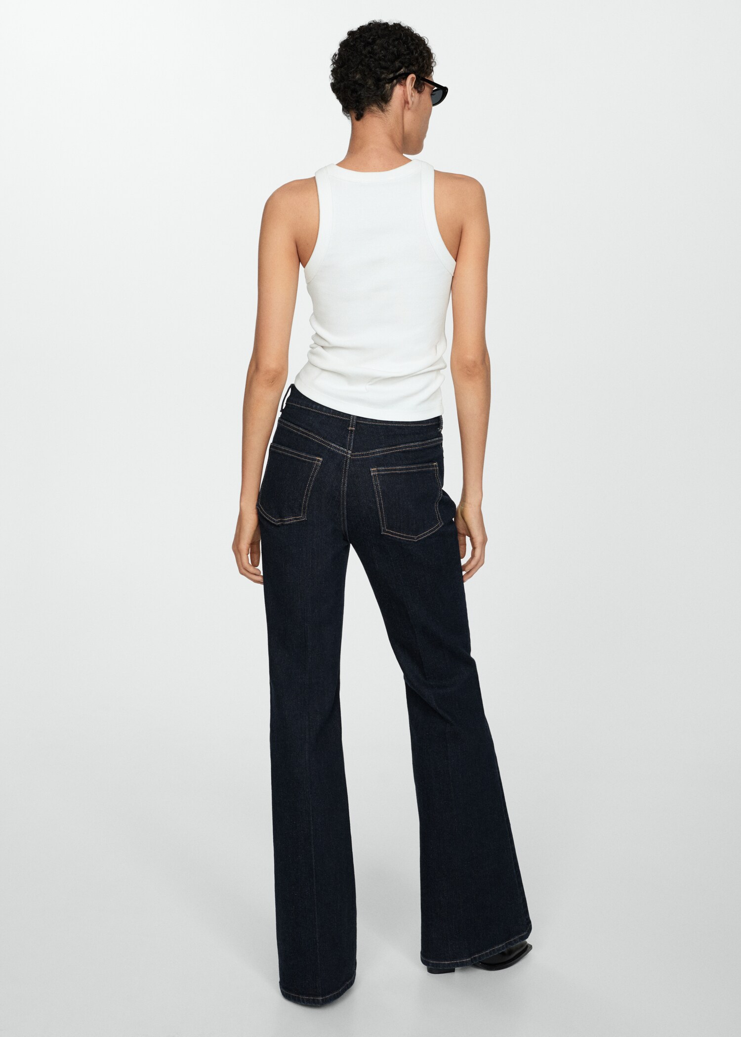 Jean Violeta flare rinse wash - Verso de l’article