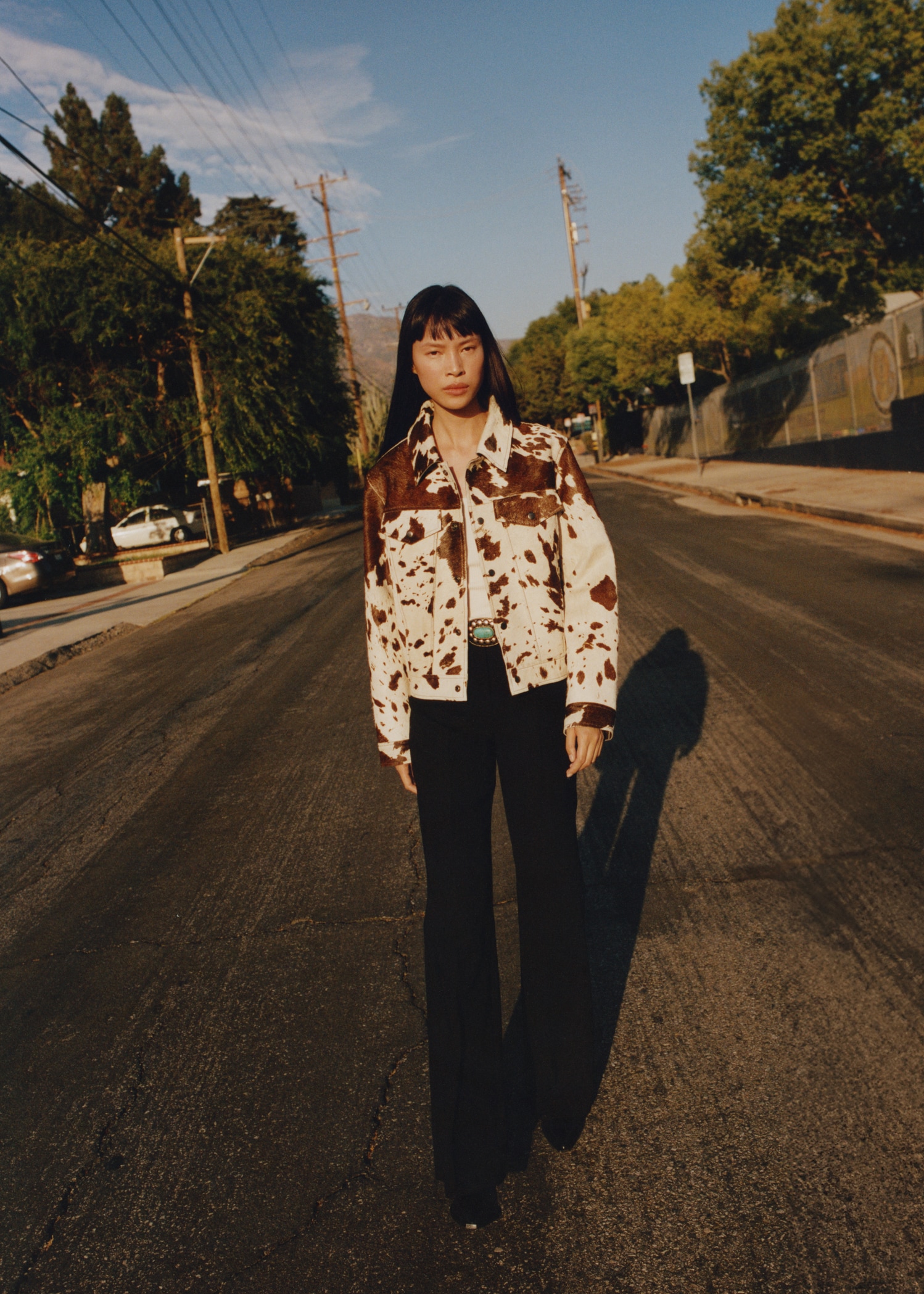 100% leather fur jacket - Details of the article 7