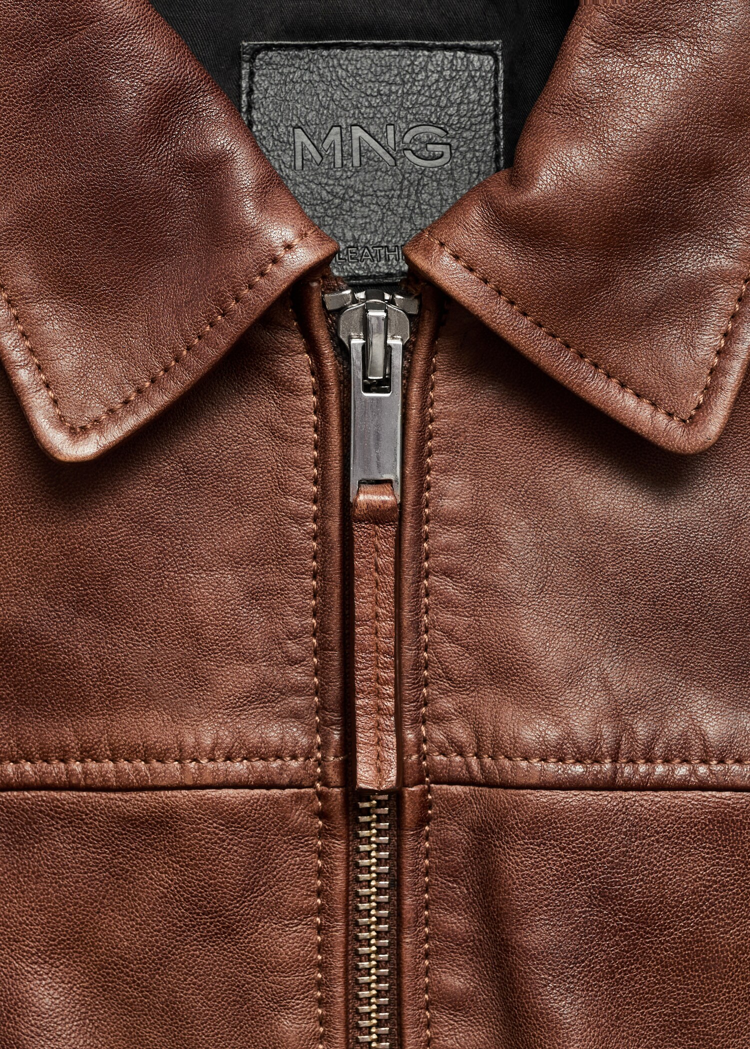 Blouson 100 % cuir - Détail de l'article 8