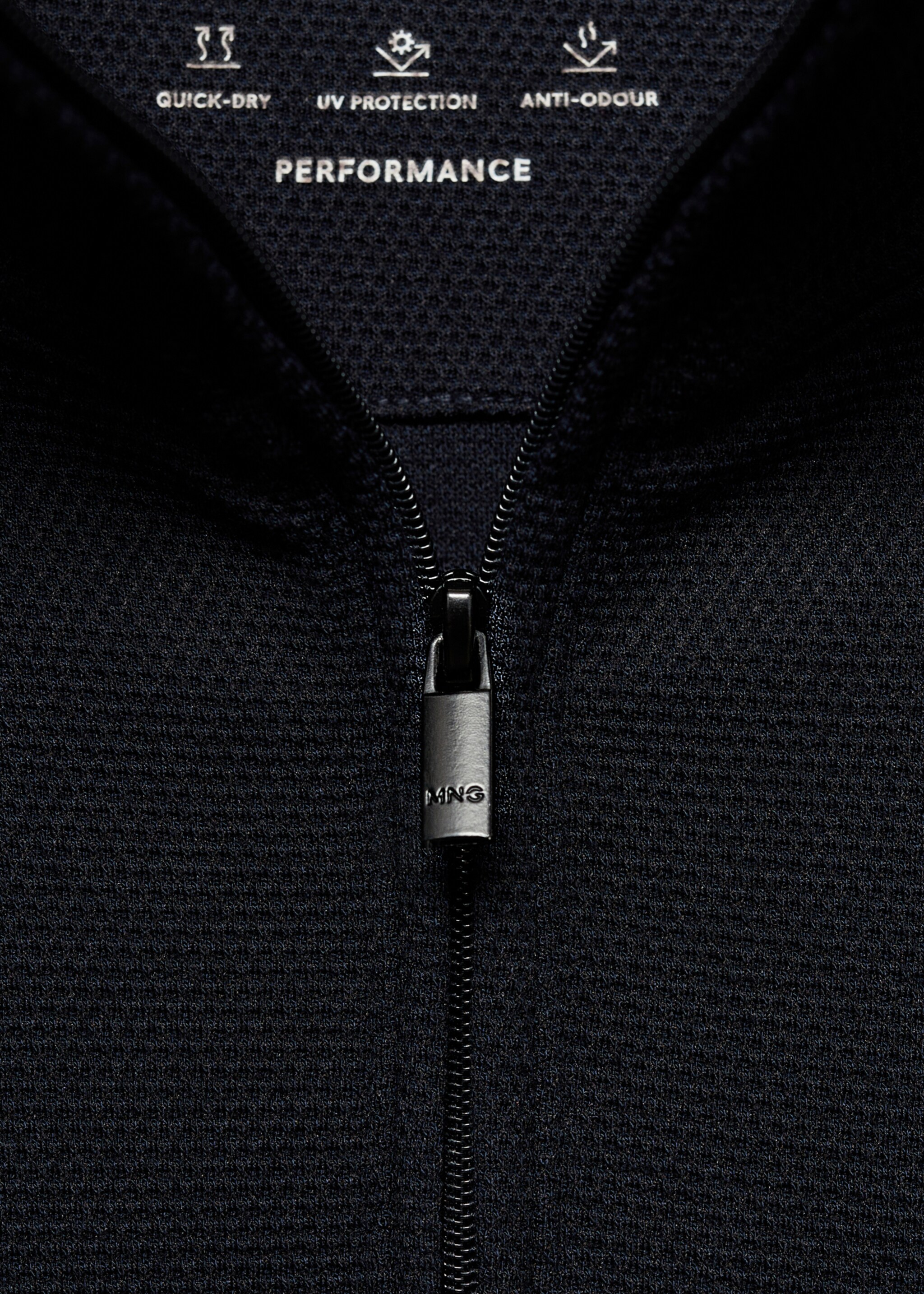 Sudadera cremallera tecnología antiolor - Detalle del artículo 8