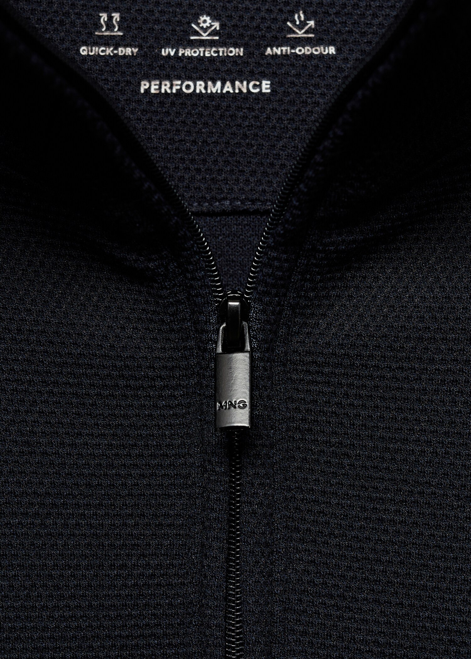 Sudadera cremallera tecnología antiolor - Detalle del artículo 8