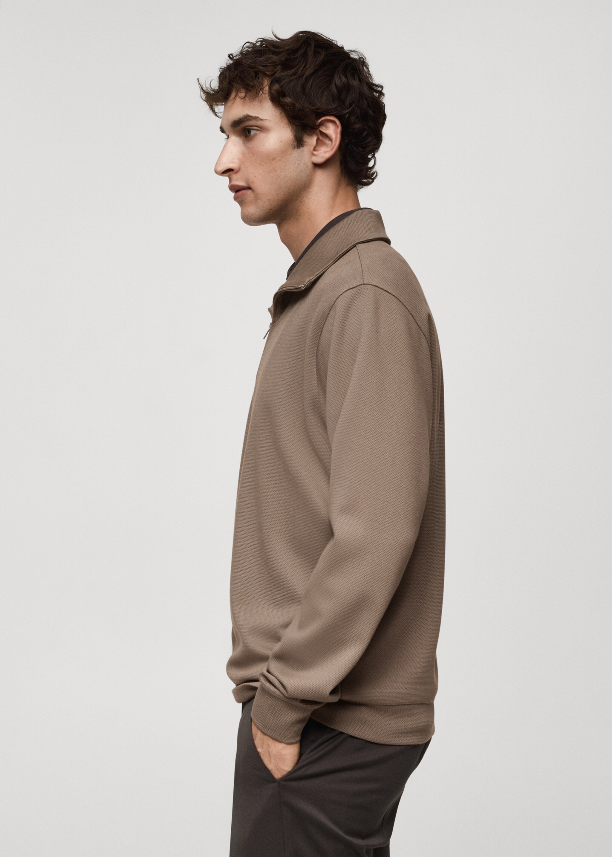 Sudadera cremallera tecnología antiolor - Detalle del artículo 2