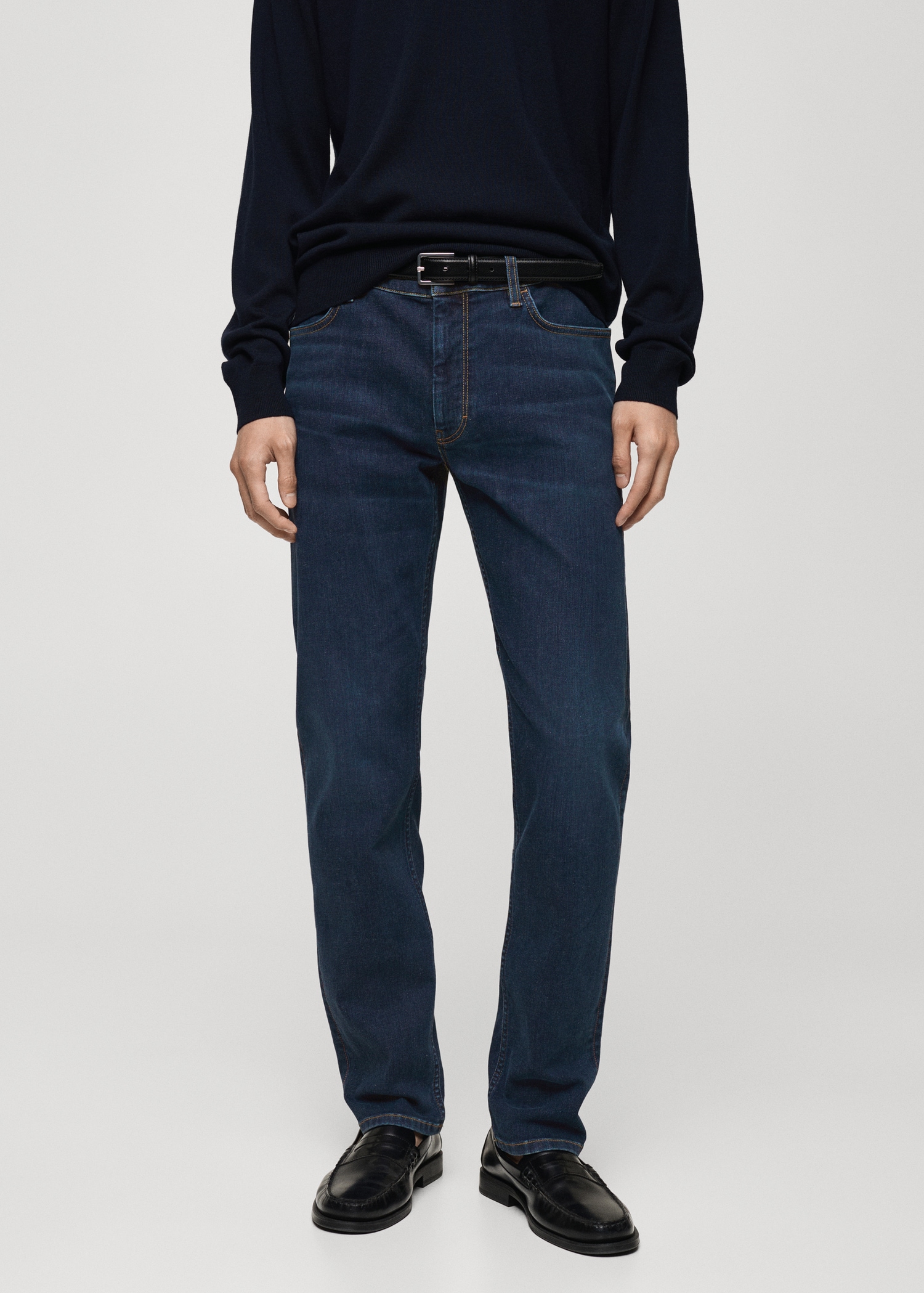 Jean Patrick slim fit Ultra Soft Touch - Plan moyen