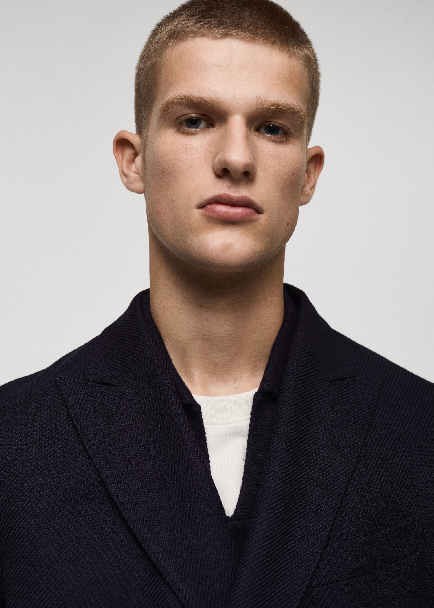 Veste croisée twill slim-fit - Détail de l'article 1