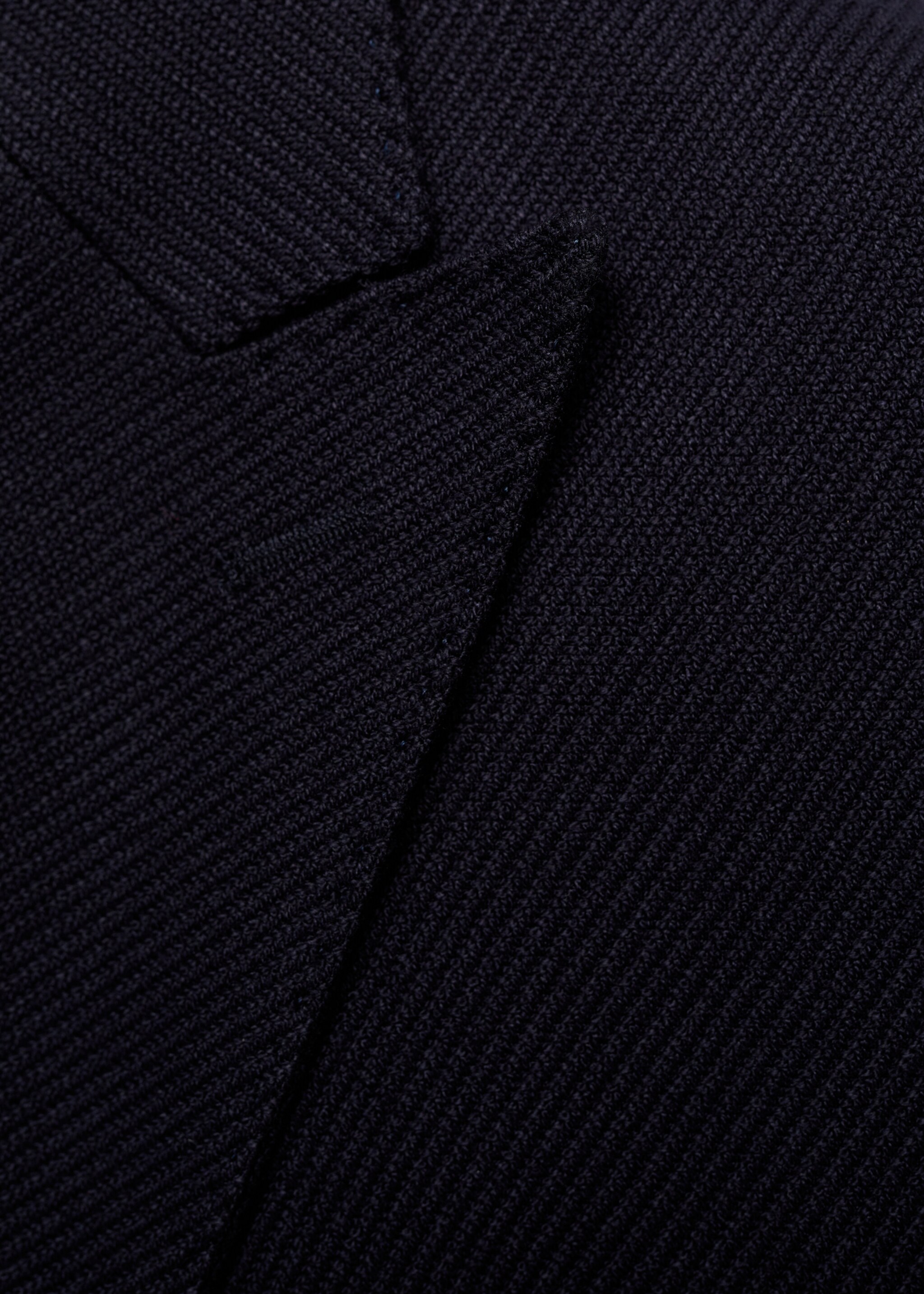 Twill slim-fit double-breasted jacket - Деталь изделия 8