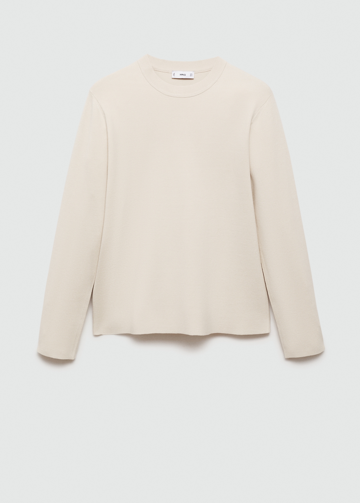 Medium-knit regular-fit sweater - Article without model