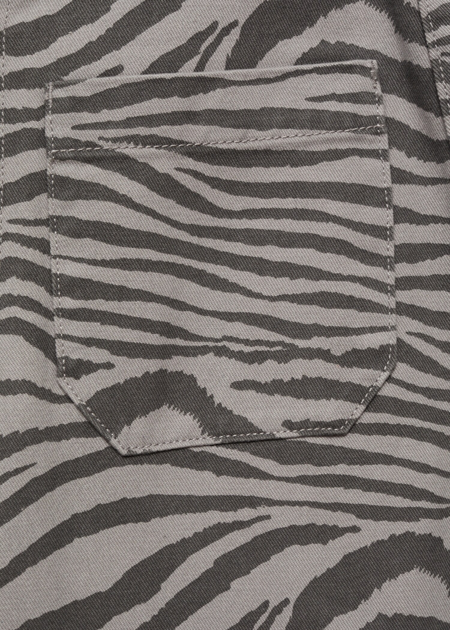 Pantalón estampado cebra - Detalle del artículo 0