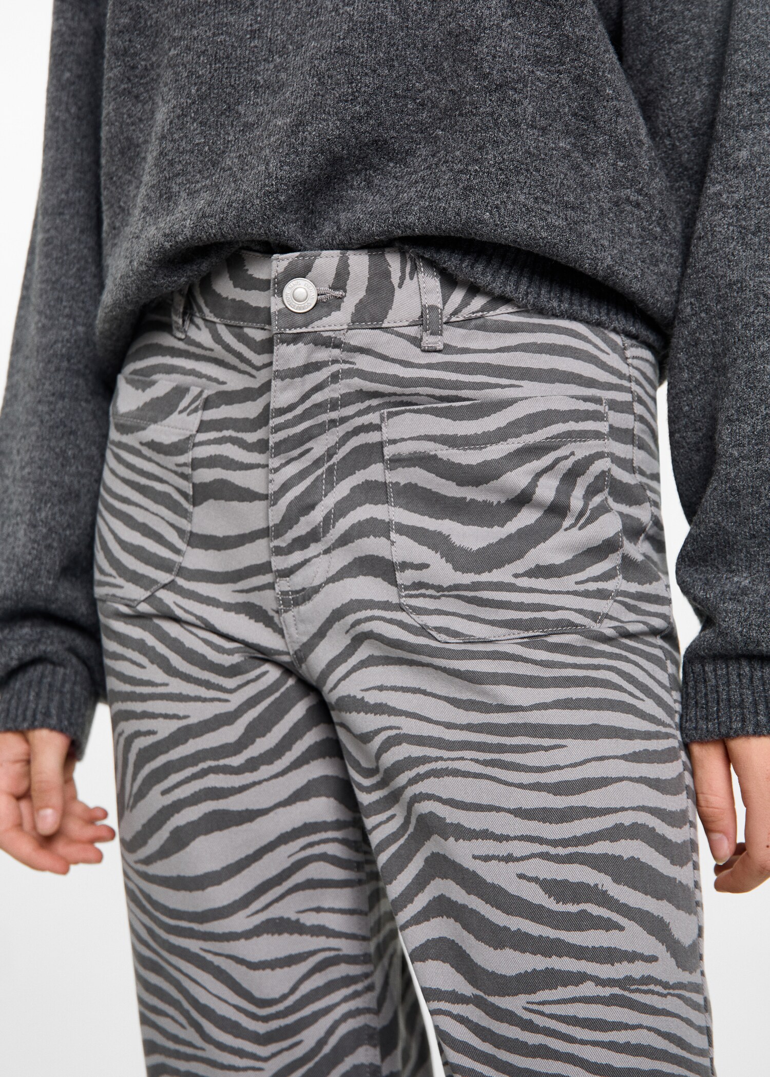 Pantalón estampado cebra - Detalle del artículo 6