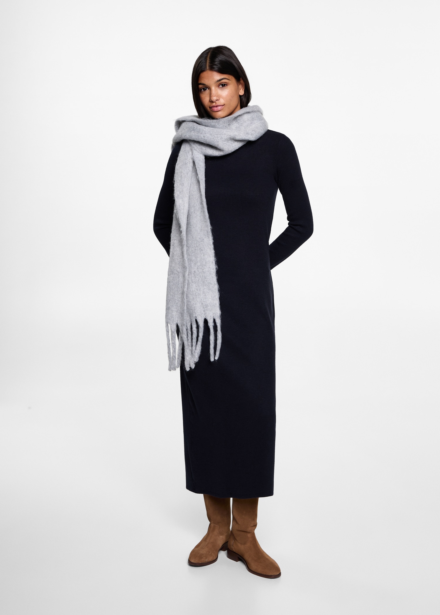 Turtle neck dress - Details of the article 2