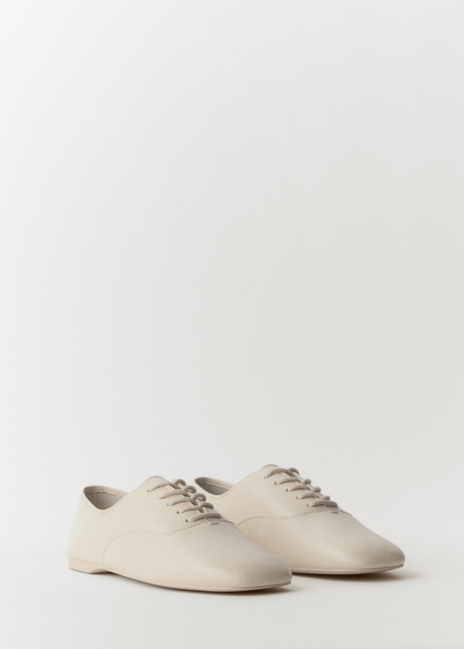 Leren veterschoenen - Middenvlak
