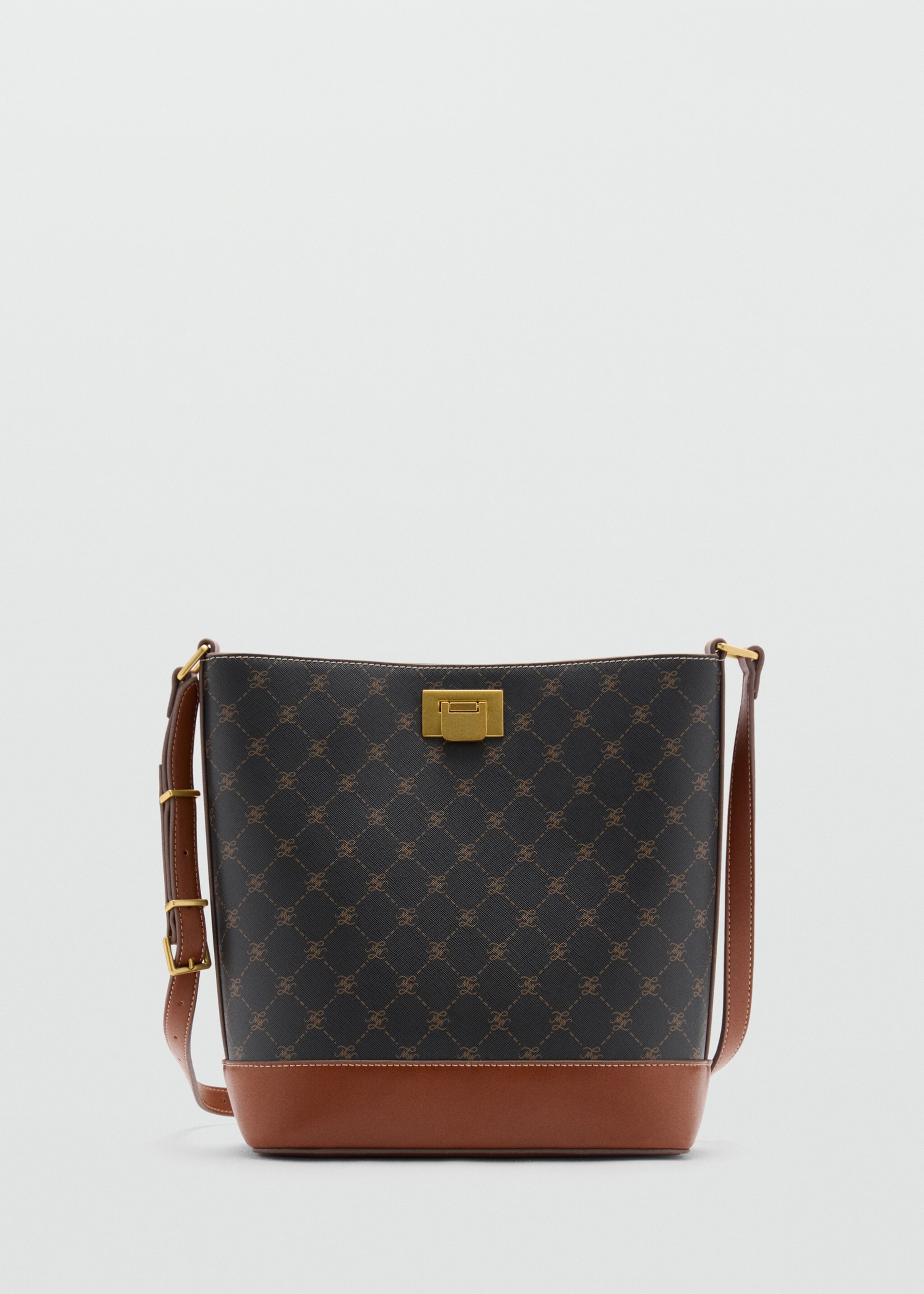 Shopper bag with metallic detail - Article without model