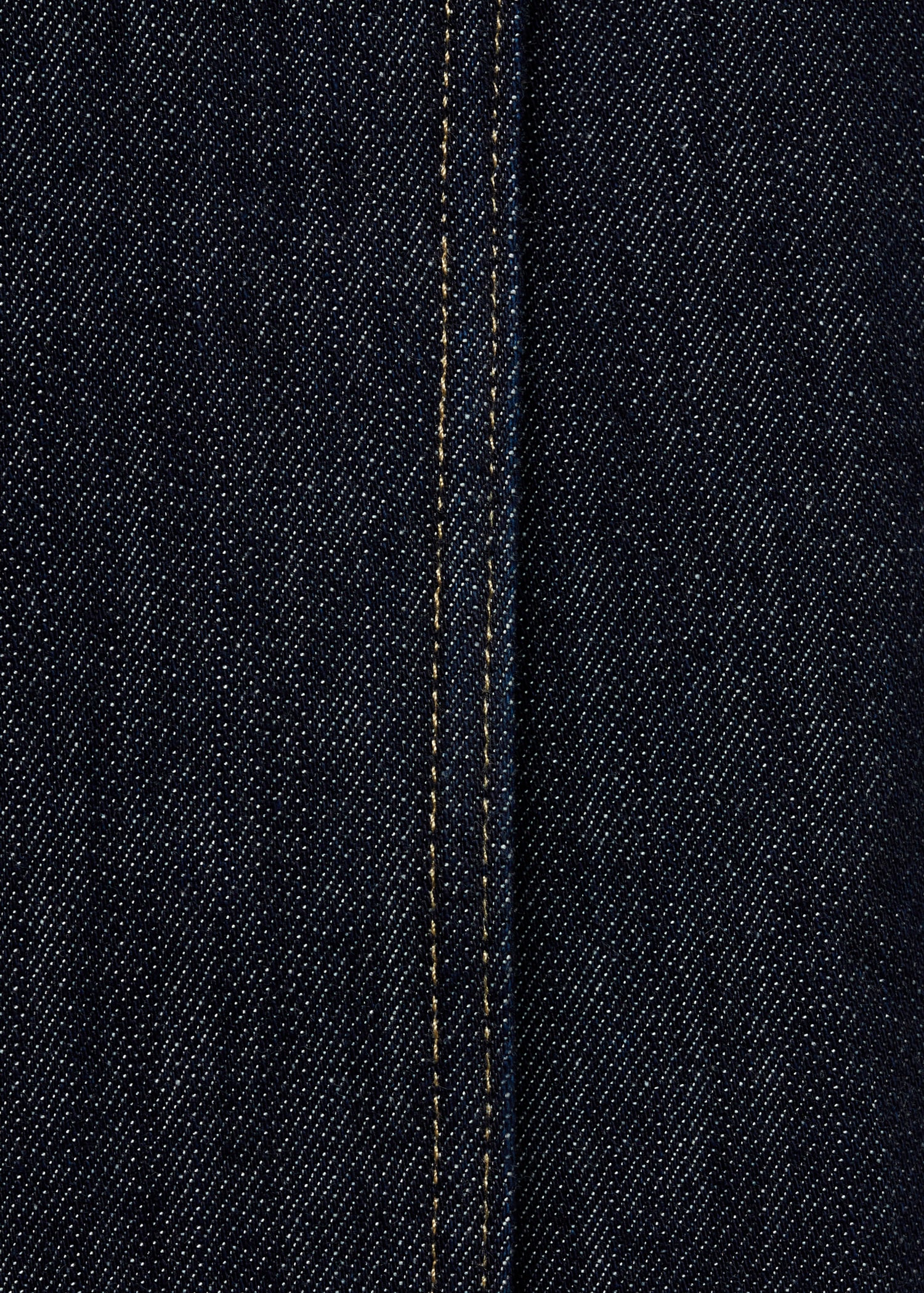 Denim skirt with metallic detail - Details of the article 0