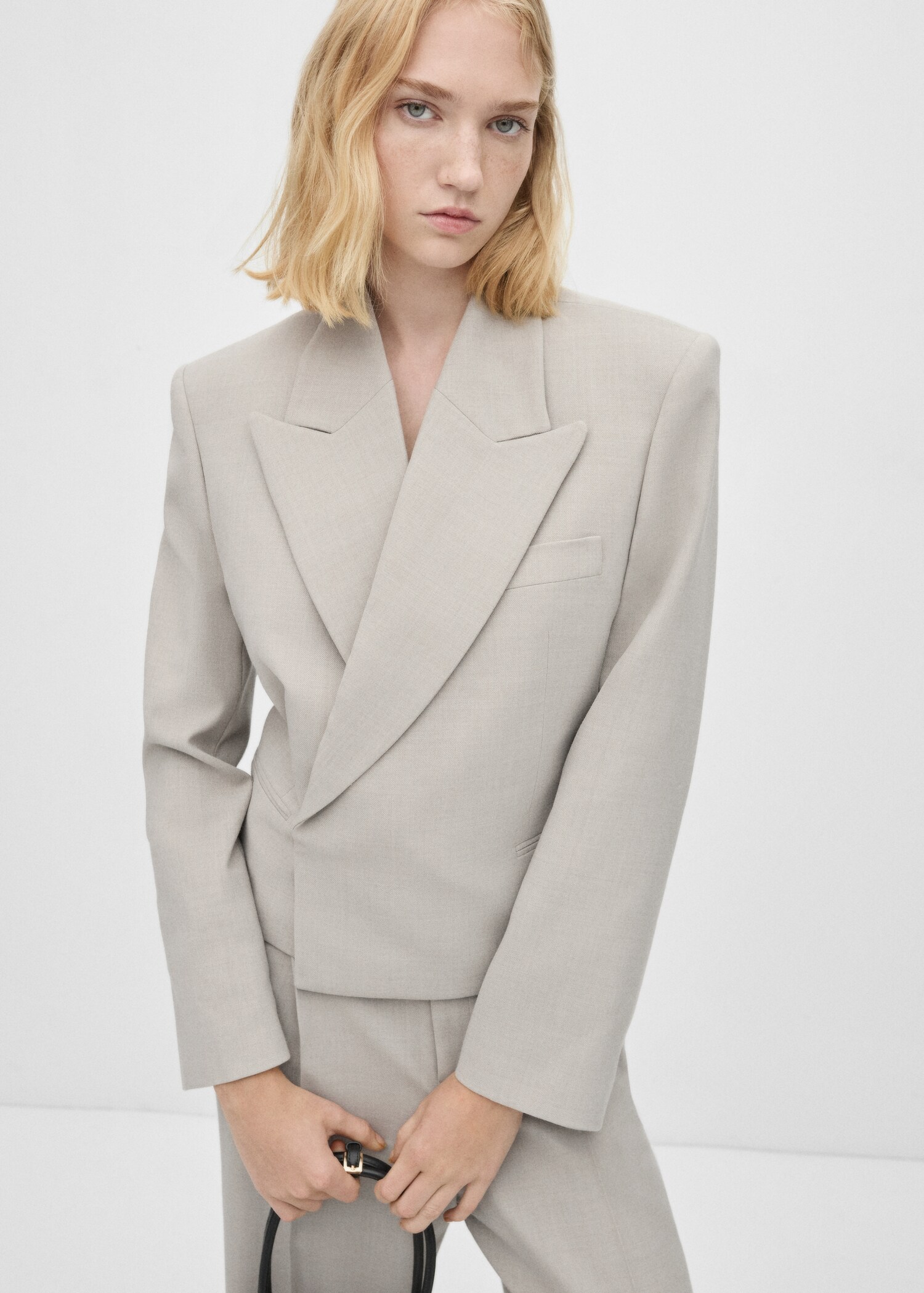 Double-breasted suit jacket - Medium plane