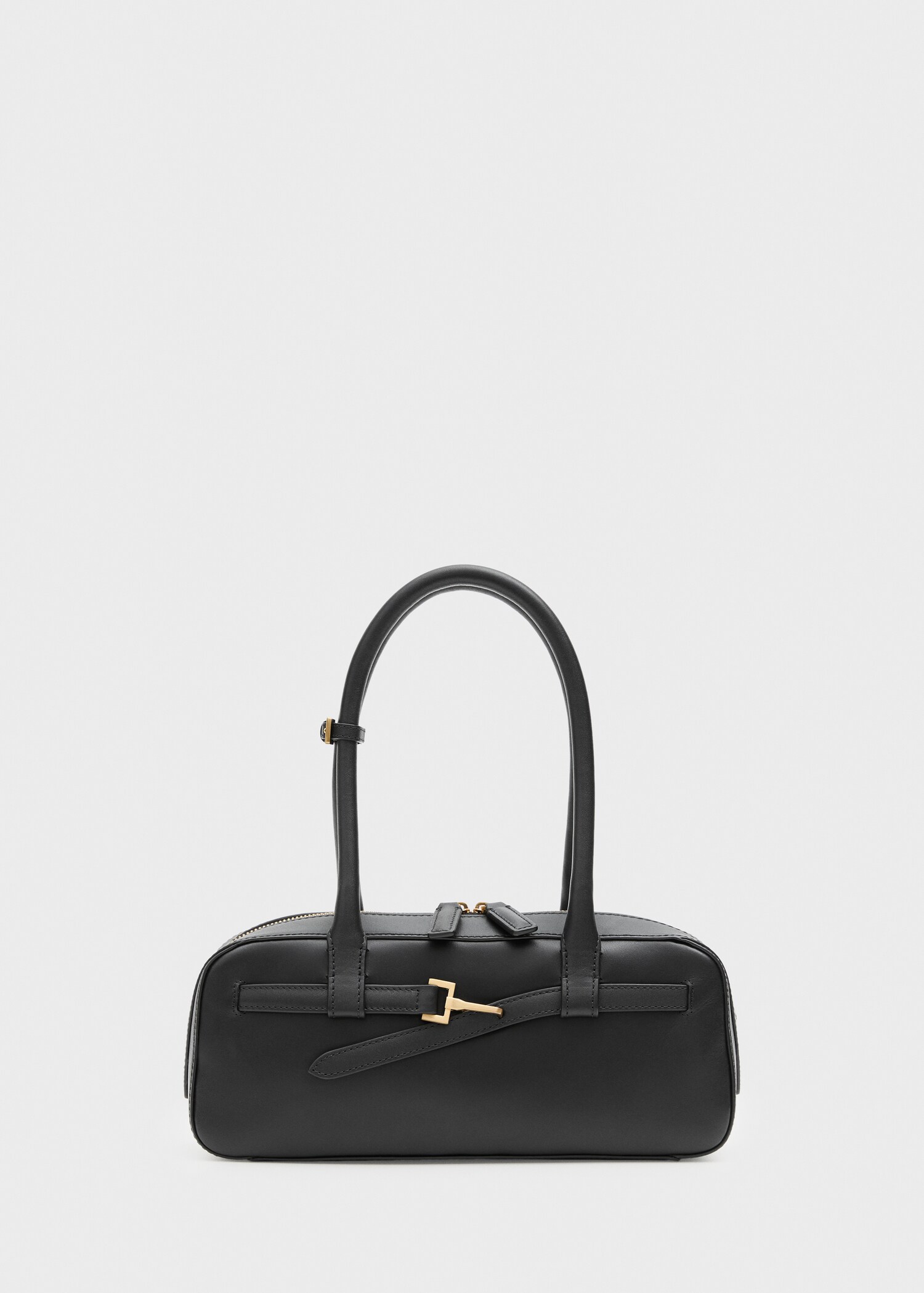 Leather bowling bag with buckle - Article without model