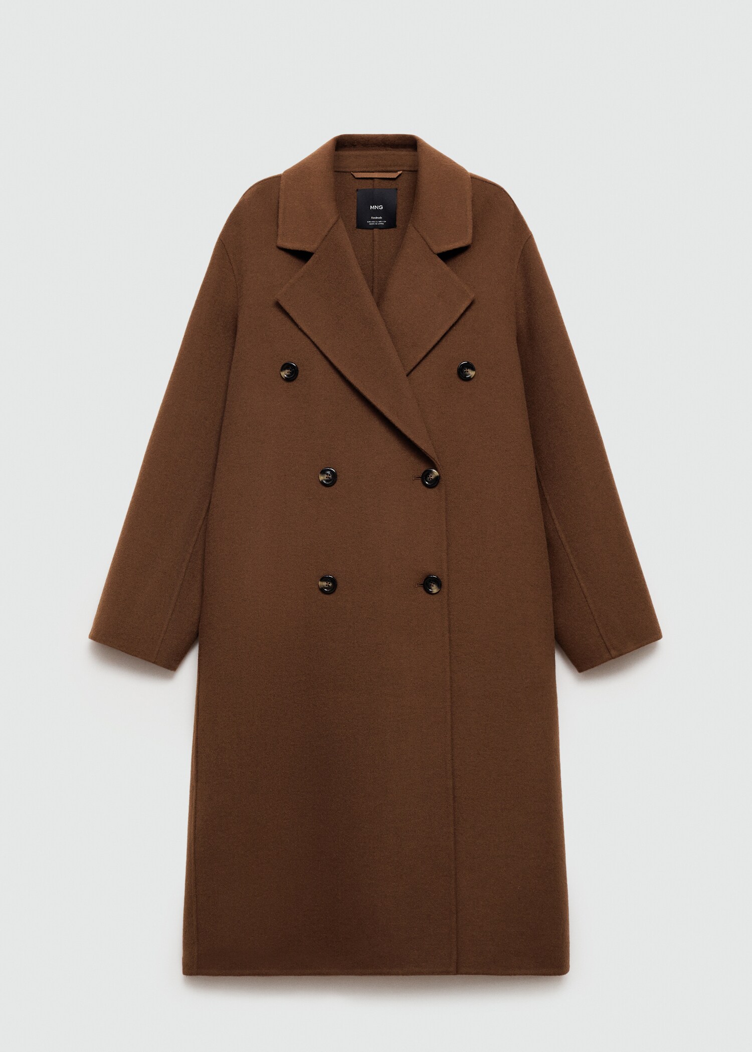 Manteau laine fait main oversize - Article sans modèle