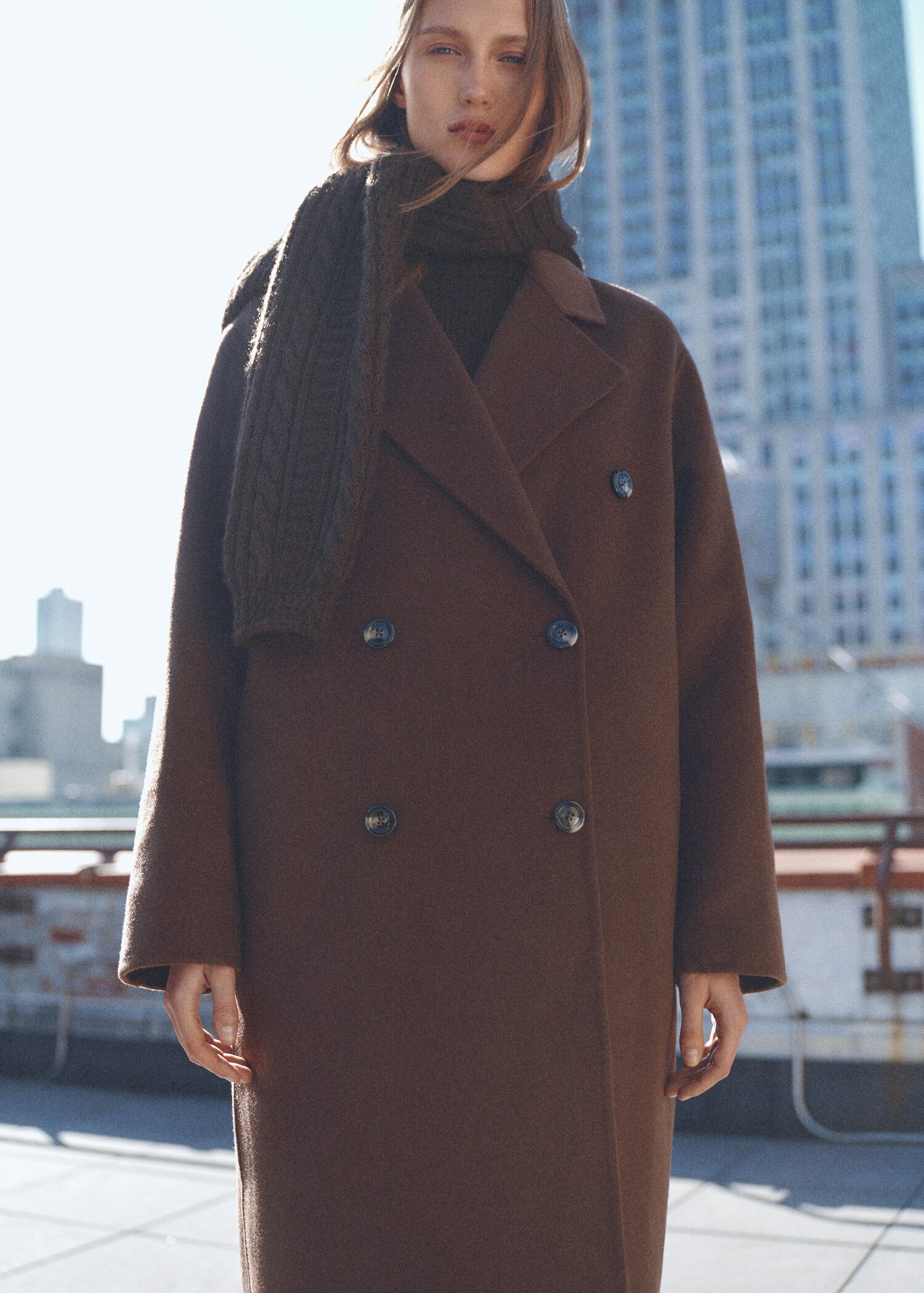 Manteau laine fait main oversize - Détail de l'article 1