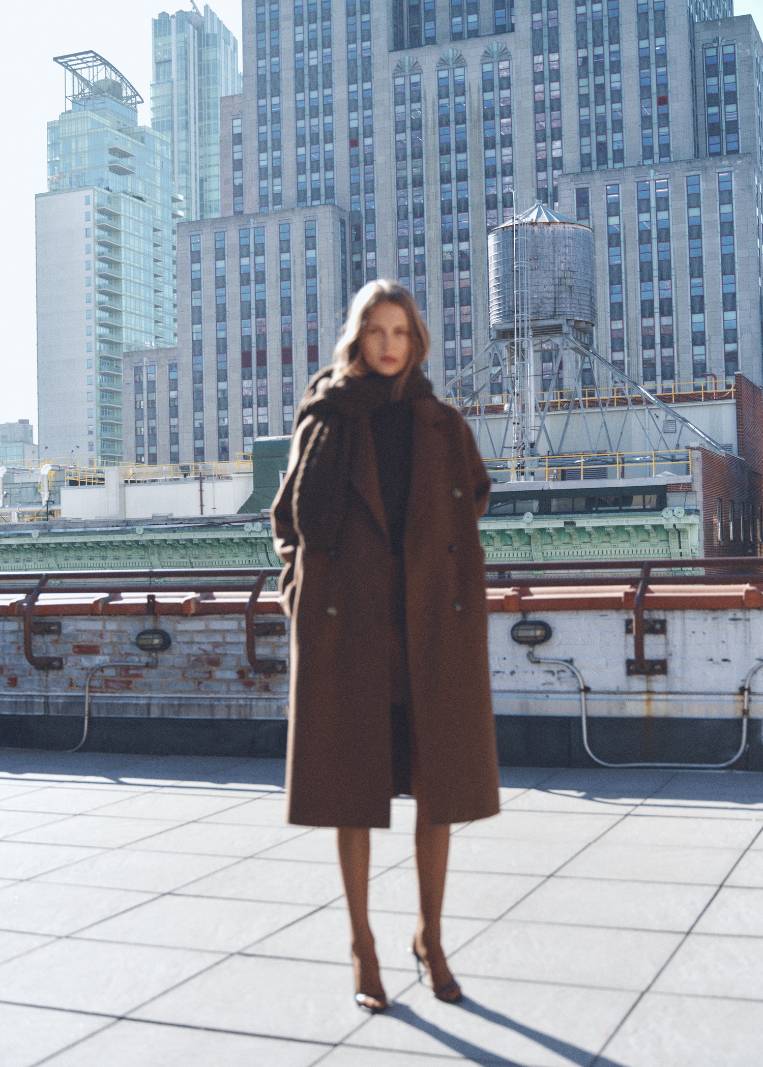 Handmade oversized wool coat - Details of the article 2