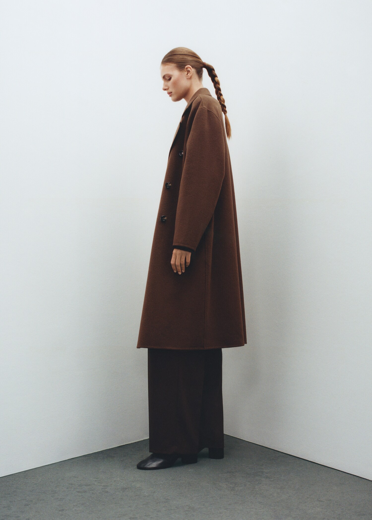 Manteau laine fait main oversize - Détail de l'article 9