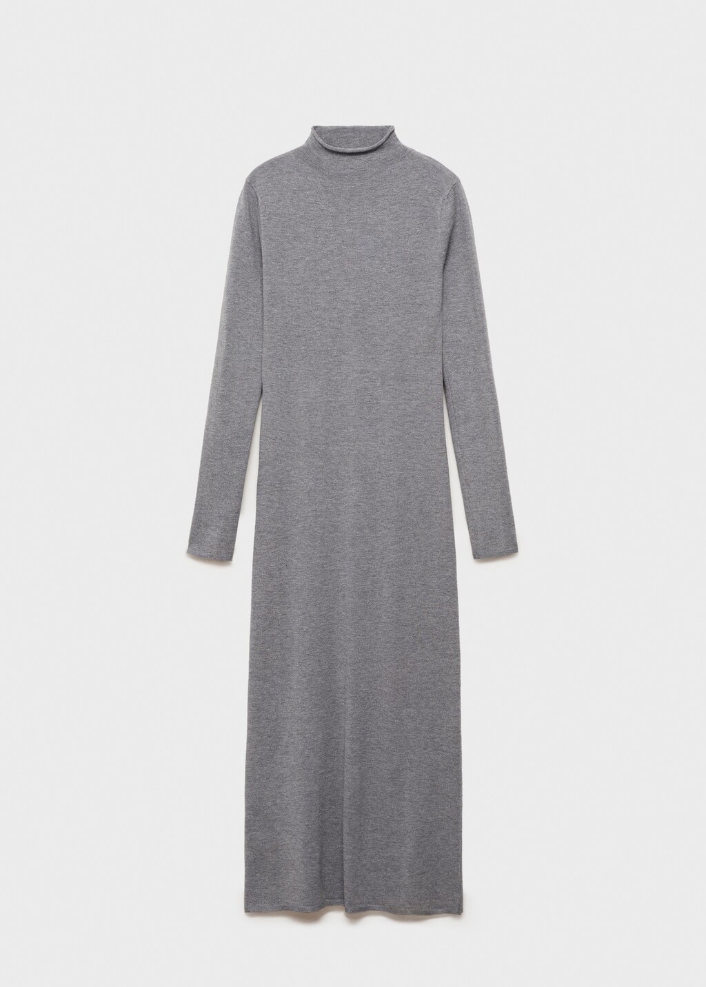 Perkins-neck knitted dress - image 5