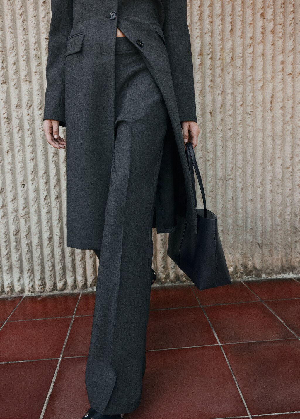 Flared suit trousers - Women | MANGO USA Flared suit trousers - Women | MANGO USA