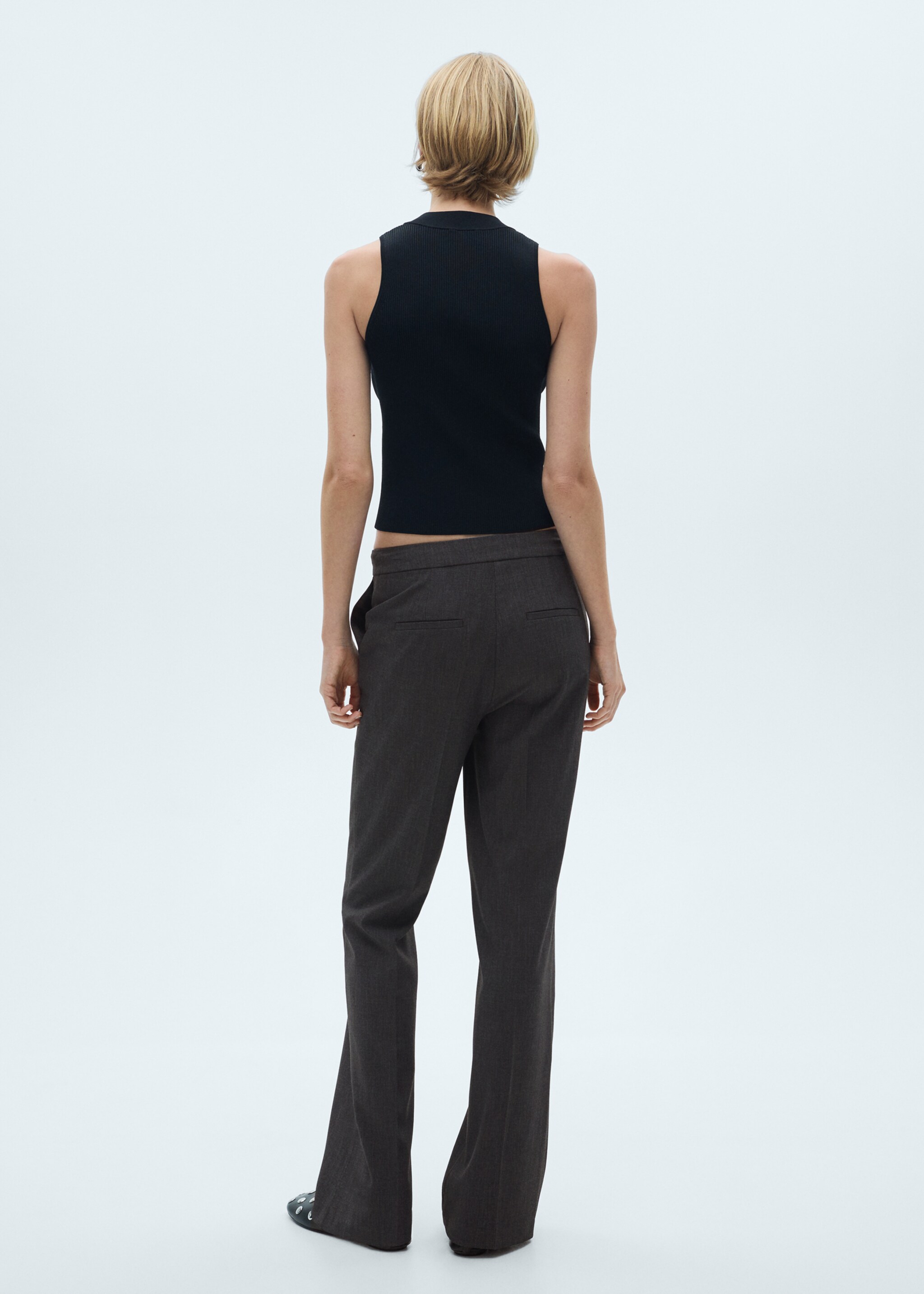 Pantalón traje flare - Reverso del artículo