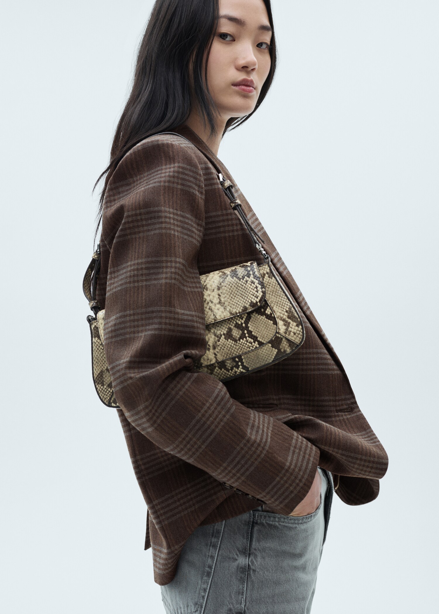 Blazer droit carreaux - Détail de l'article 1
