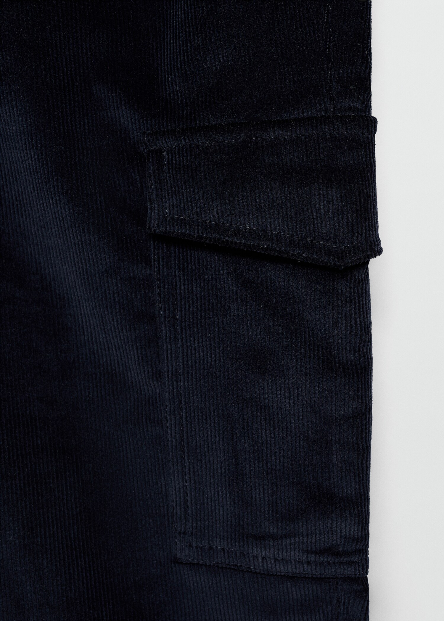 Pantalon velours milleraies poches - Détail de l'article 0