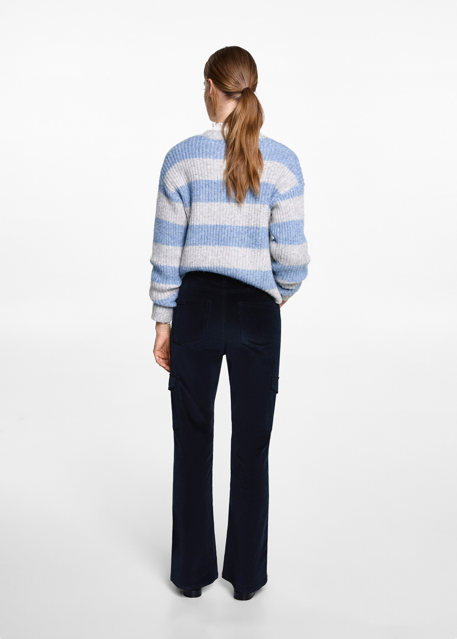 Pantalon velours milleraies poches - Verso de l’article