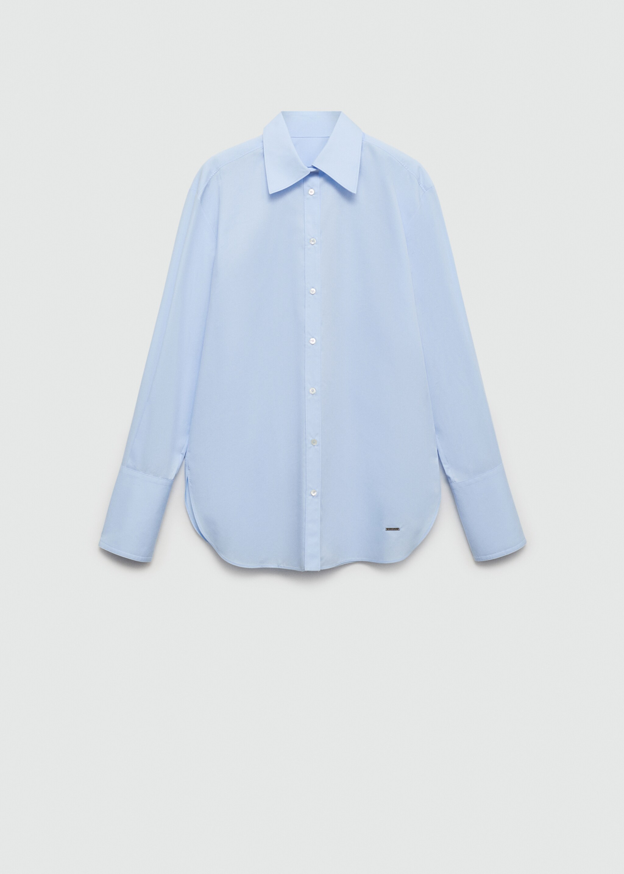 Oversize poplin shirt - Article without model