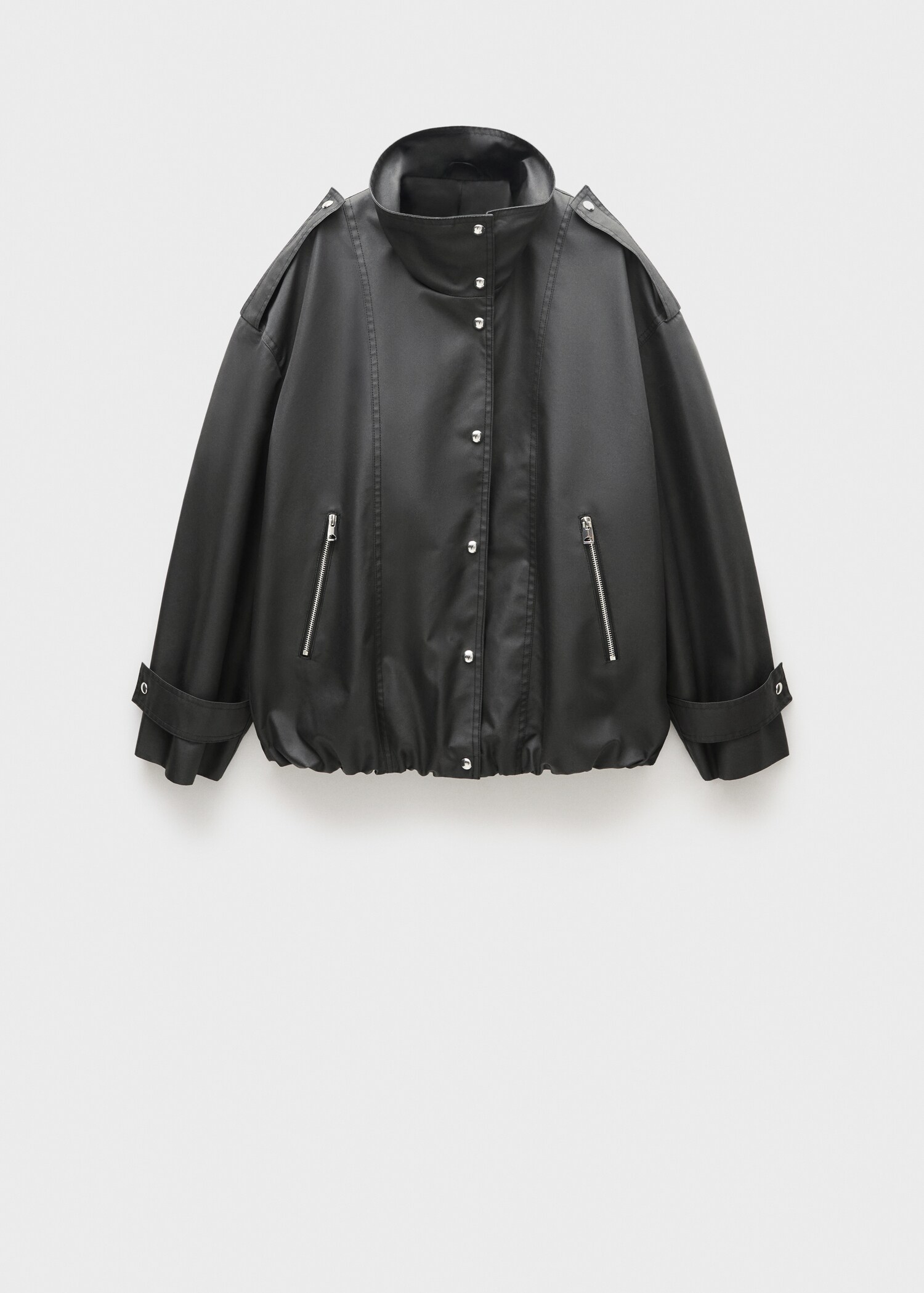 Parka oversize botones - Artículo sin modelo