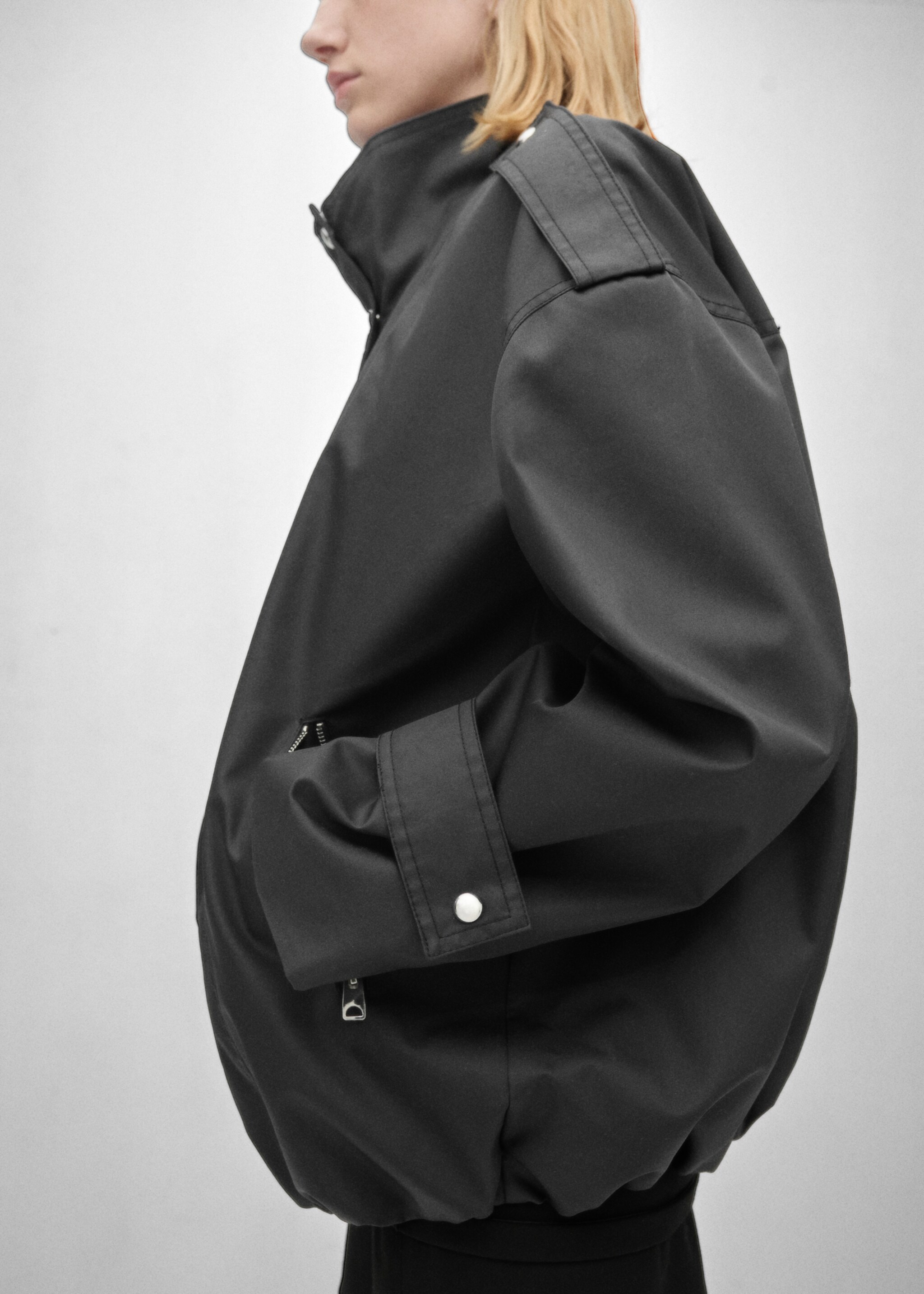 Parka oversize botones - Detalle del artículo 6