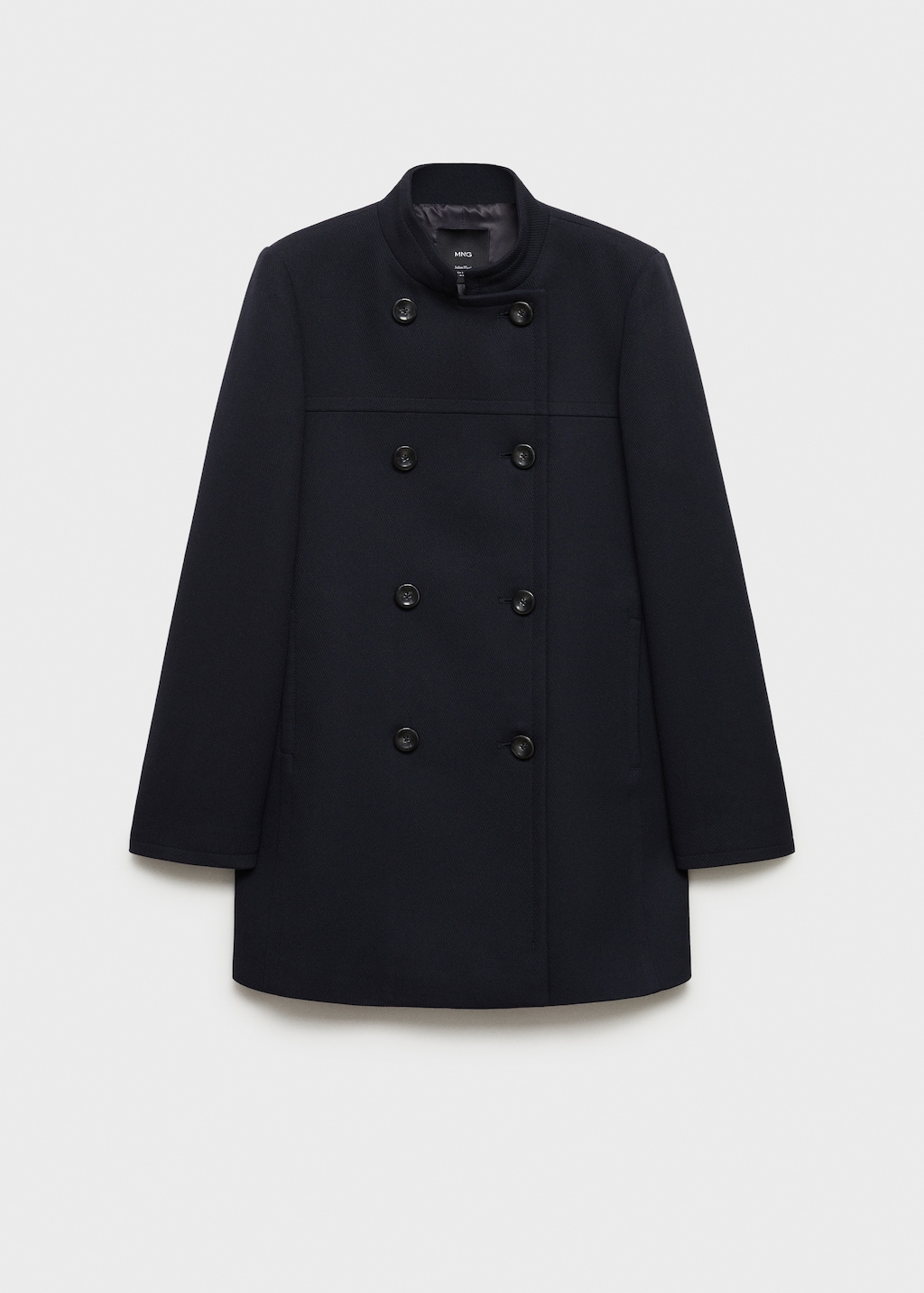 Mango double breasted coat deals