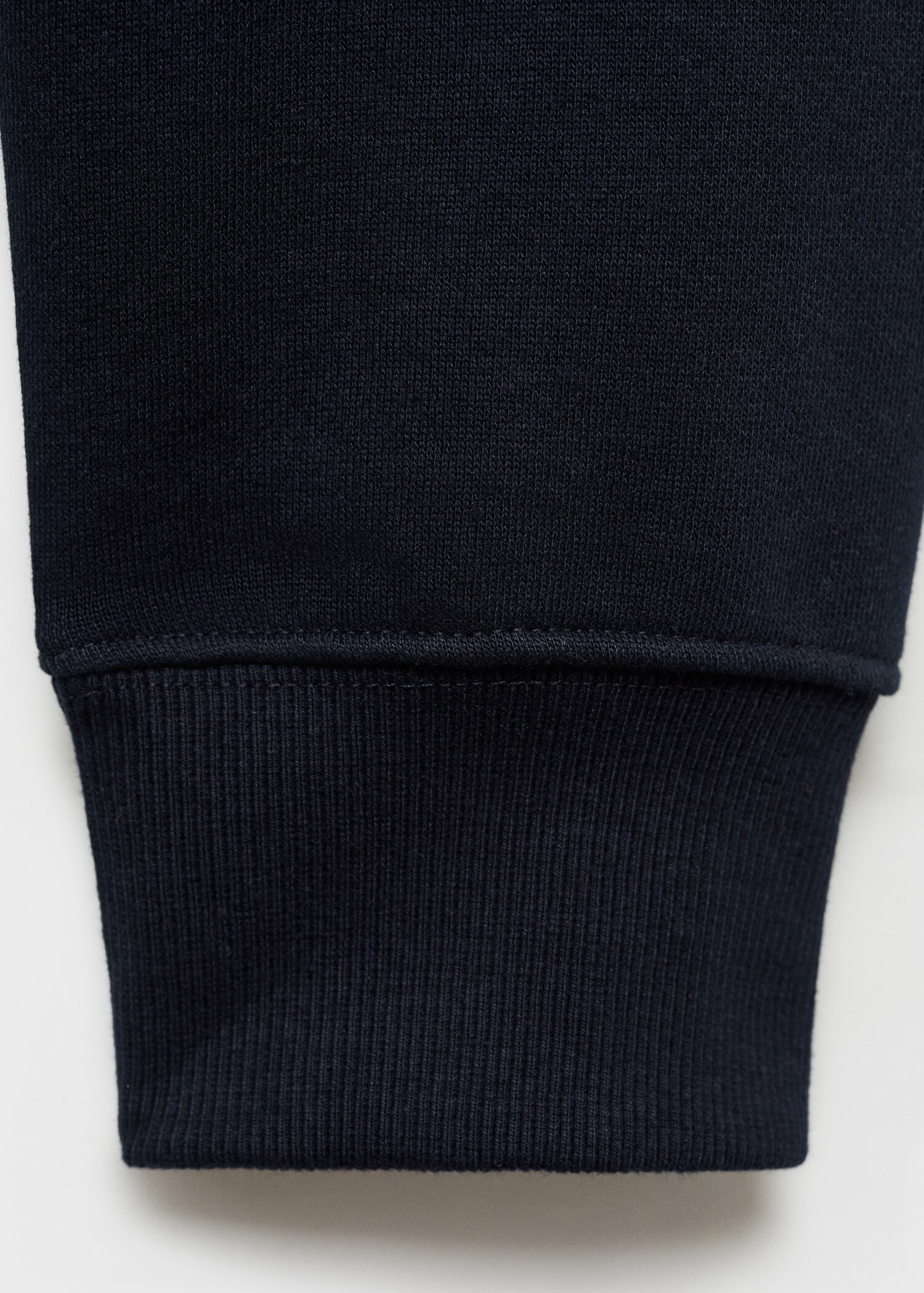 Cotton-blend polo sweatshirt - Details of the article 0