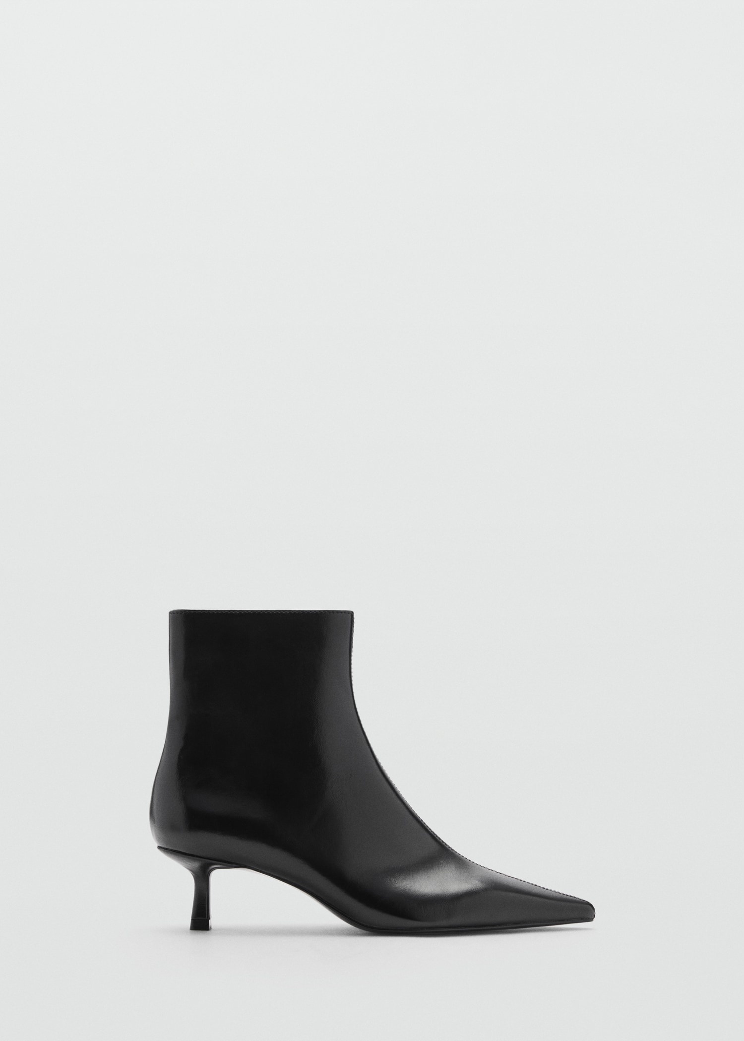 Kitten heel ankle boots - Women | MANGO USA