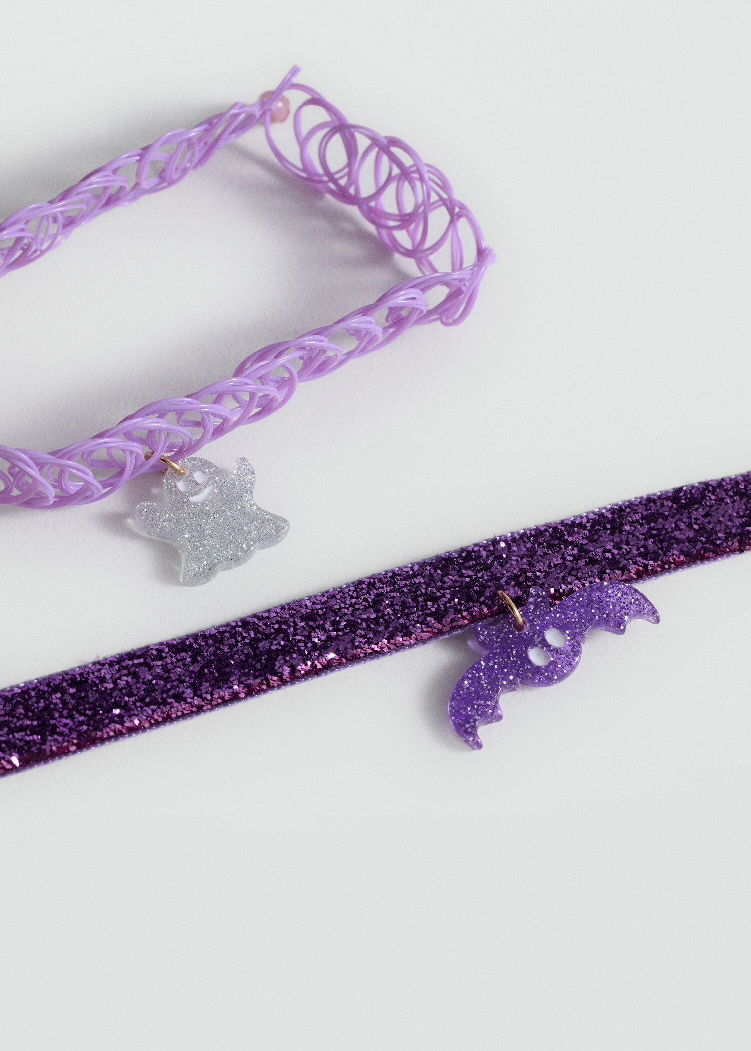 Pack 2 Halloween chokers - Medium plane