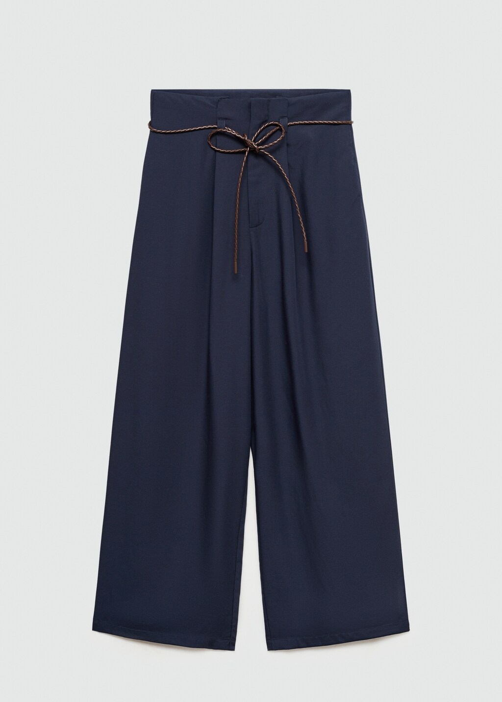 Mango Lyocell pants with adjustable drawstring thumbnail