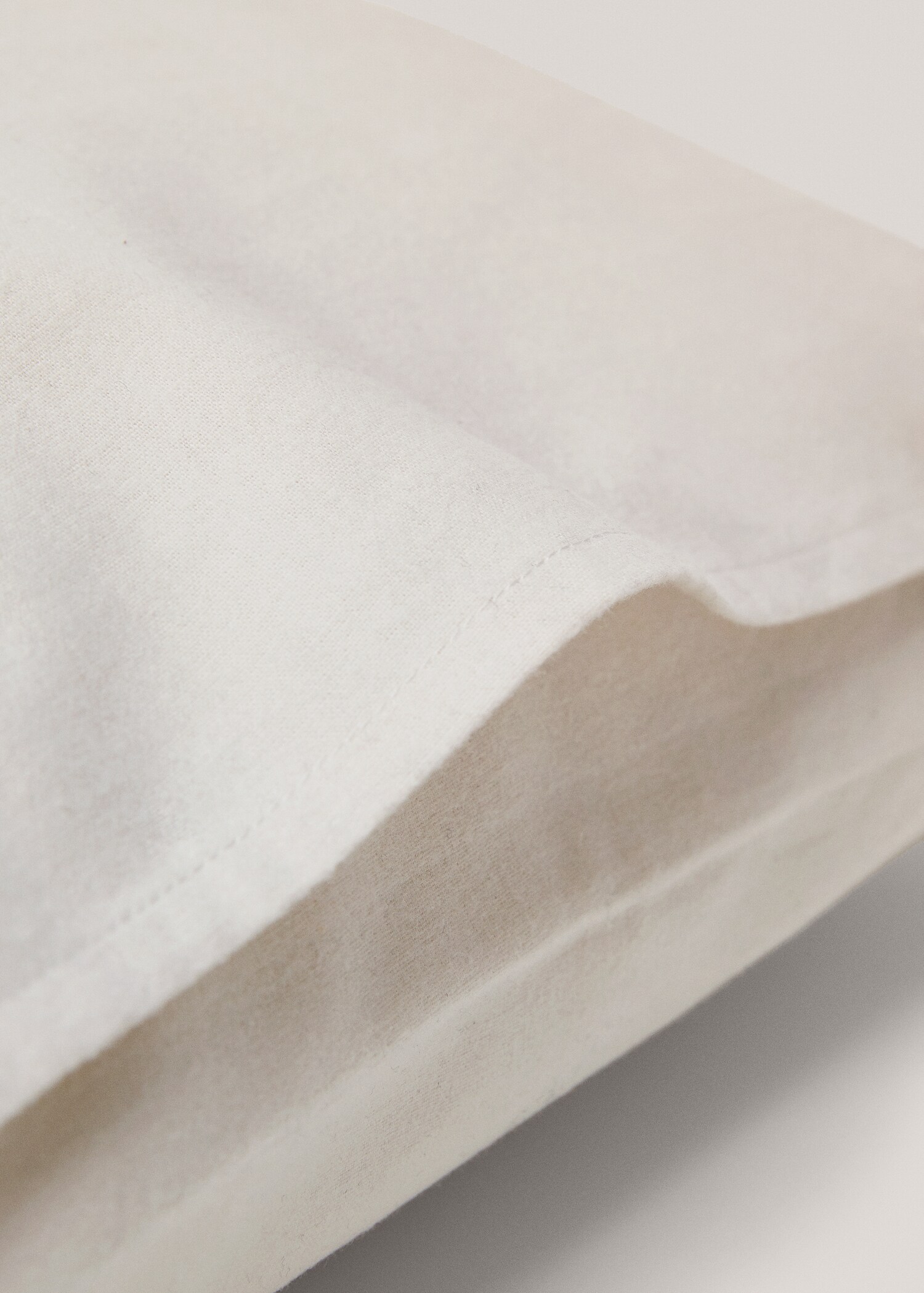 Düz flanel yastık kılıfı 60x60cm - Ürün detayı 2