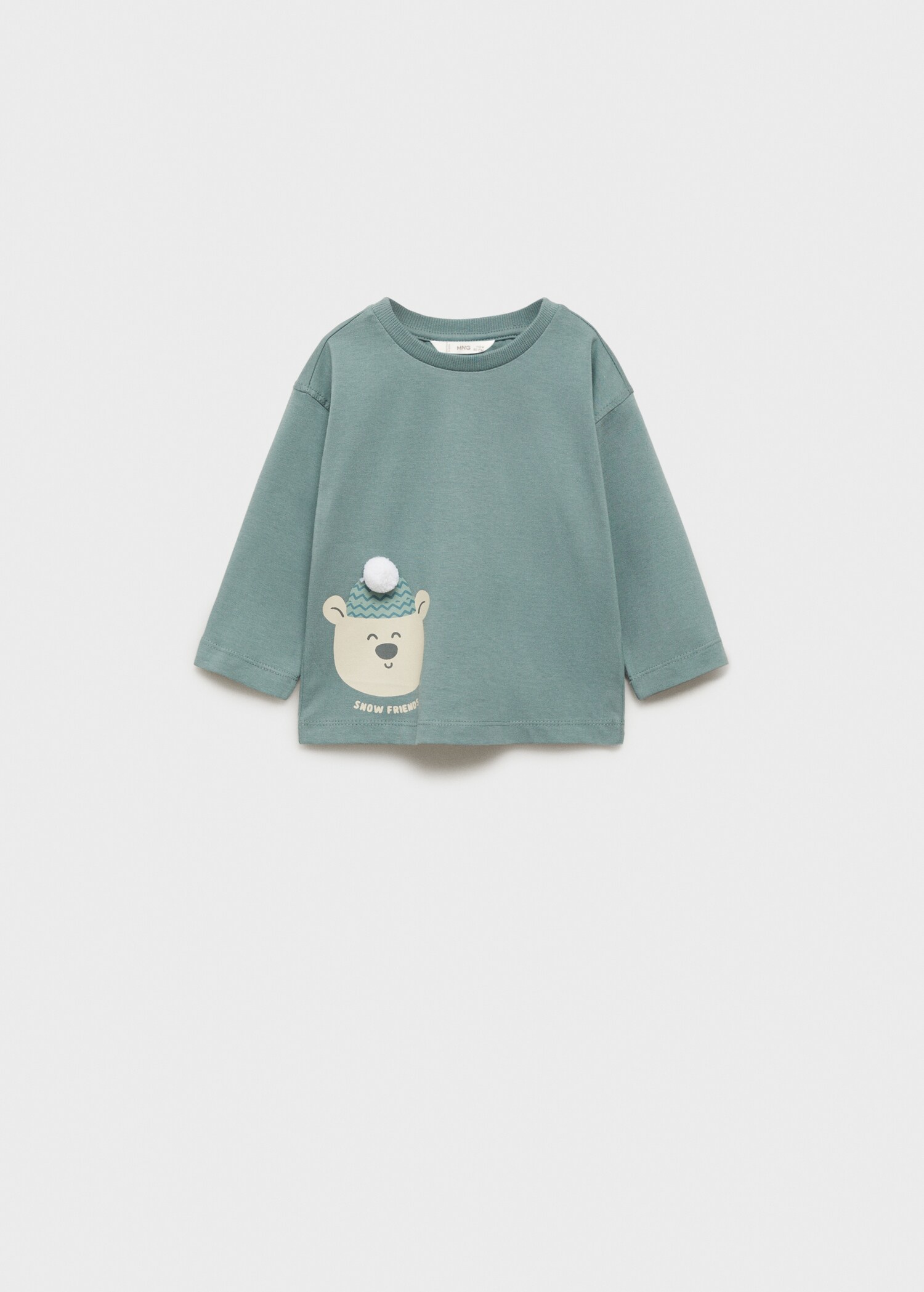 Christmas-print t-shirt - Article without model