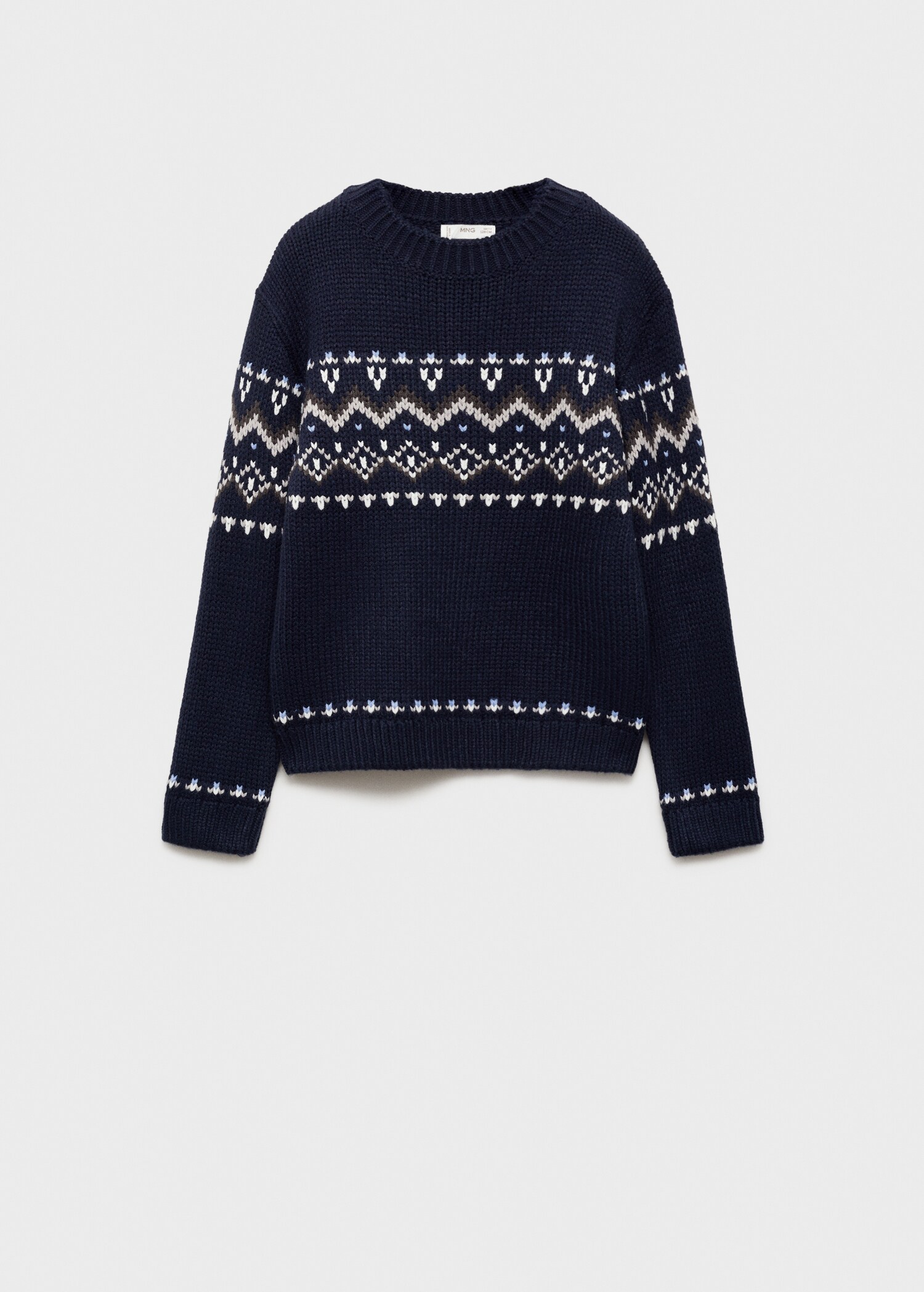 Pull-over jacquard - Article sans modèle