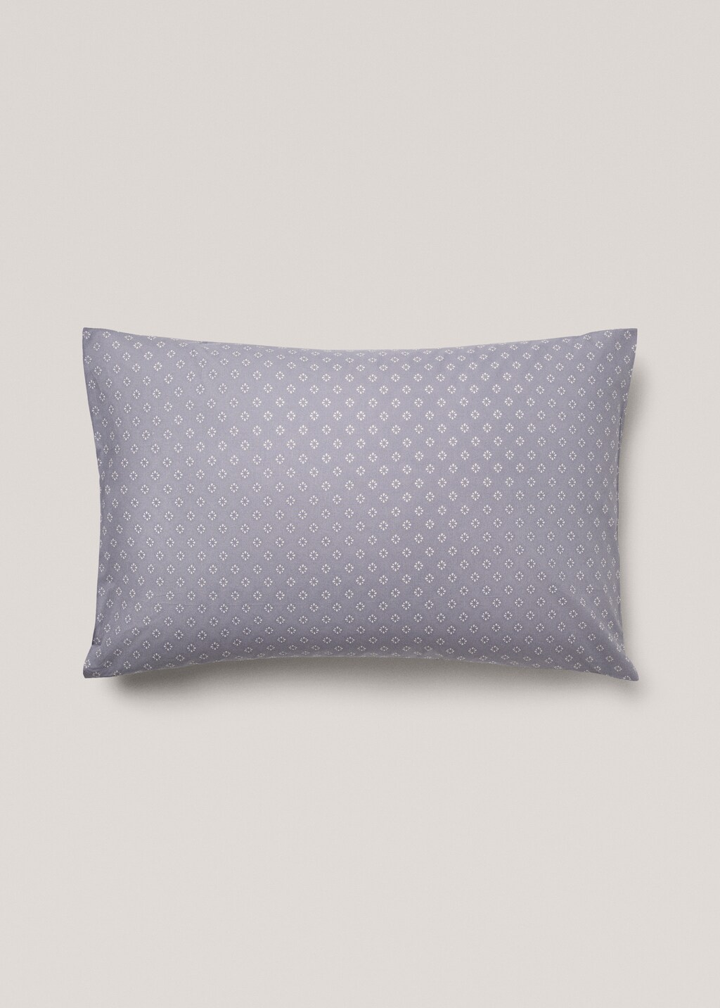 Printed cotton pillowcase 50x75cm Home MANGO United Kingdom