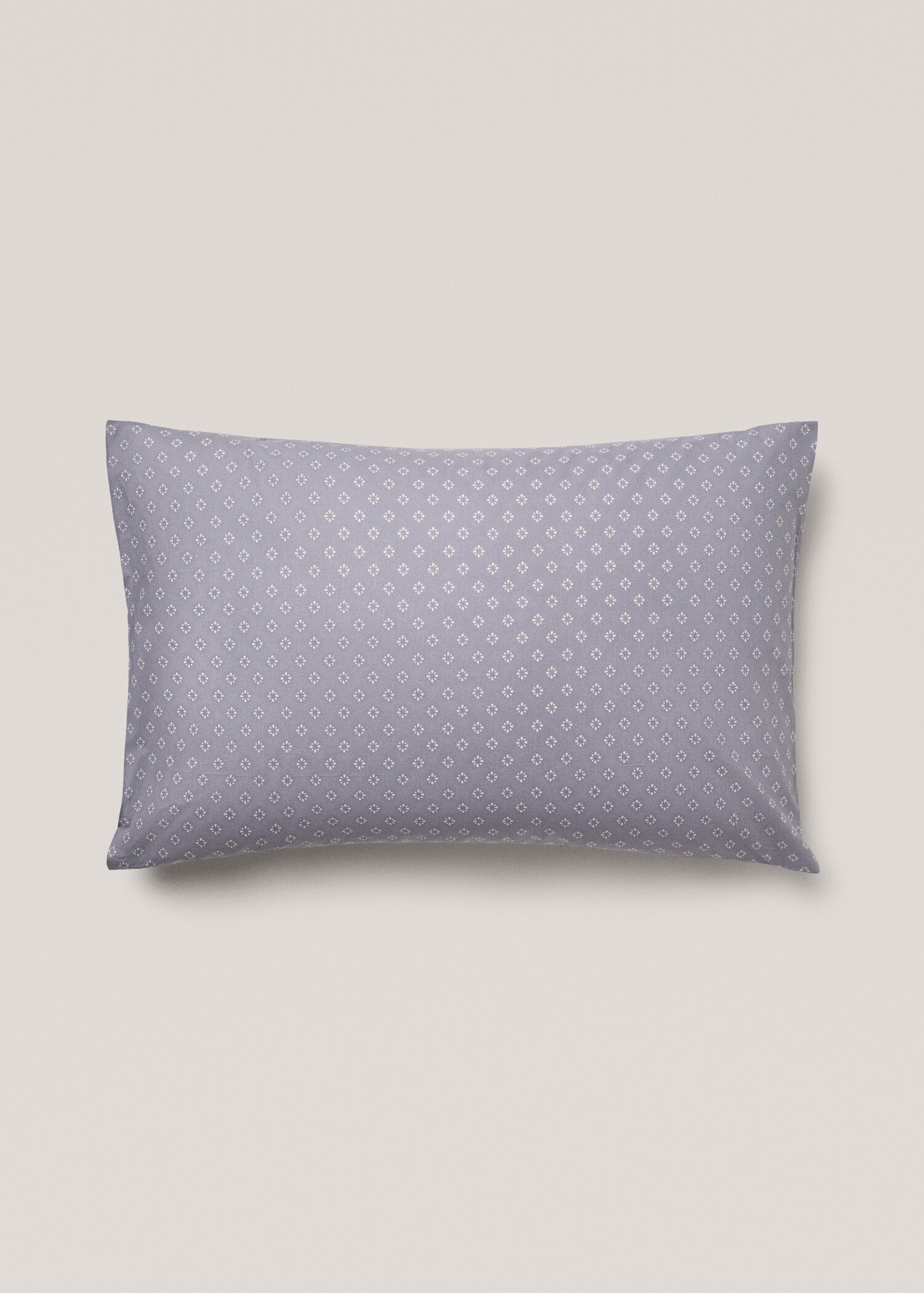 Printed cotton pillow cover 50x75cm Home MANGO Croatia