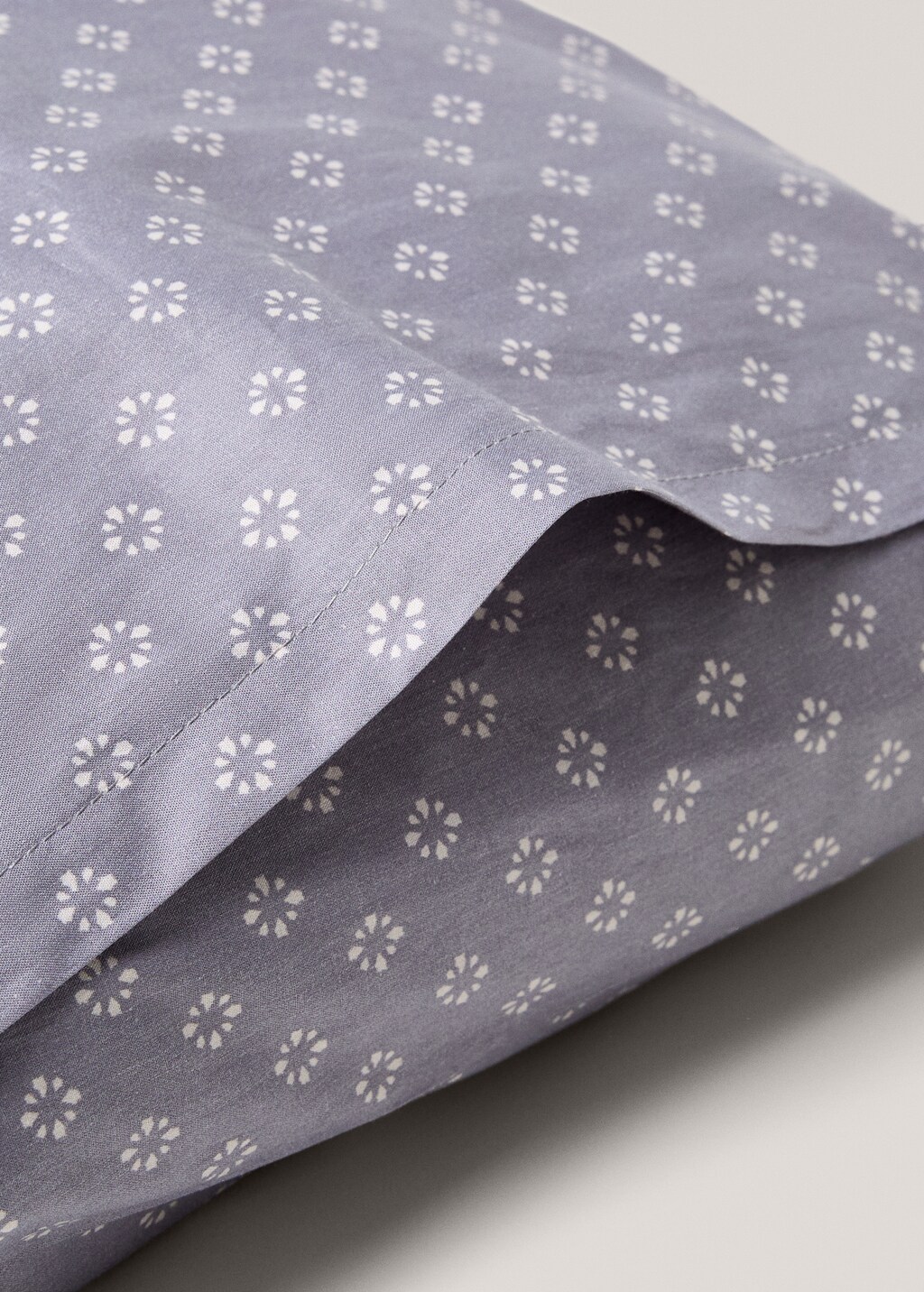 Printed cotton pillow cover 50x75cm Home MANGO Greece