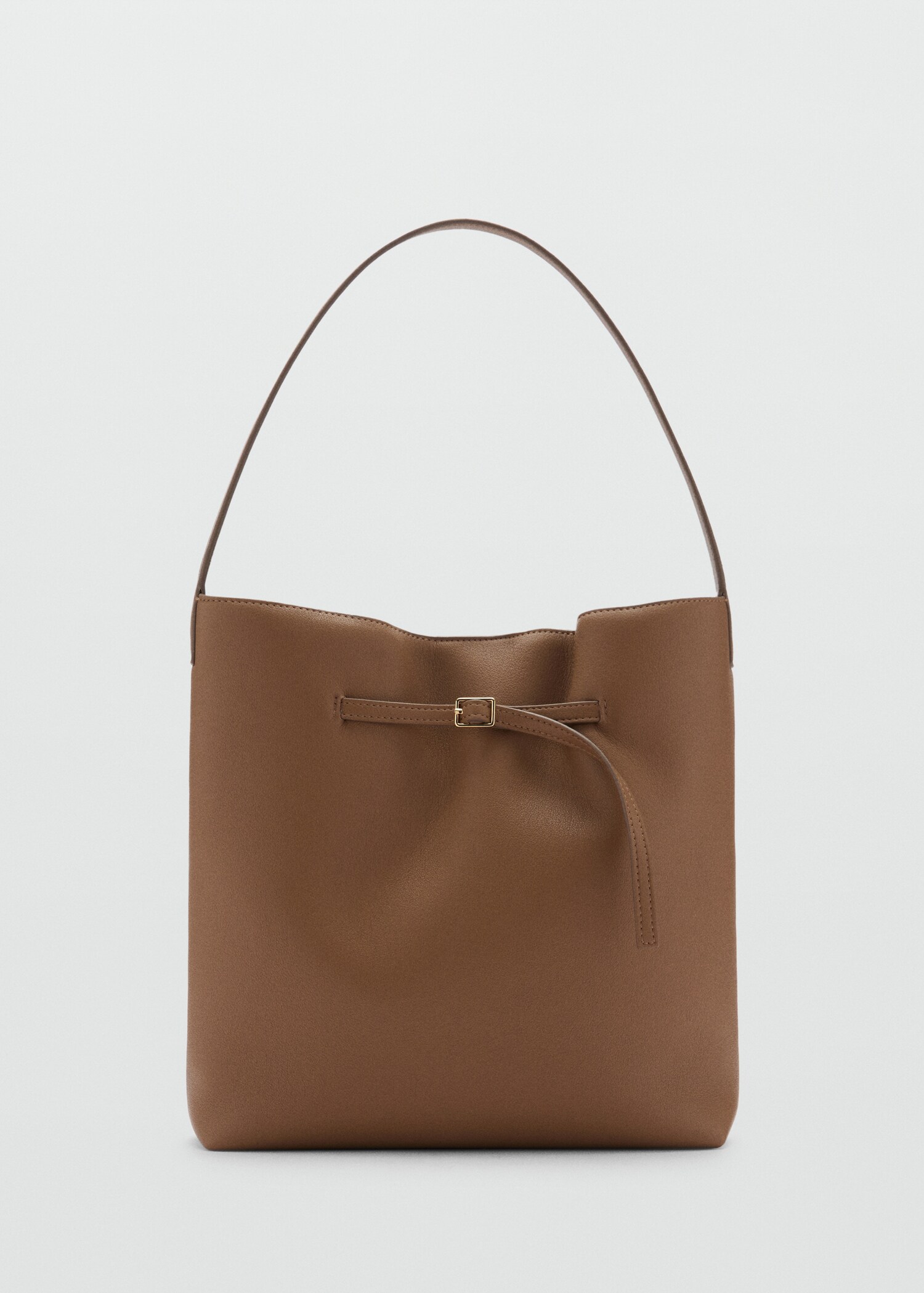 Bucket bag with buckle - Article without model